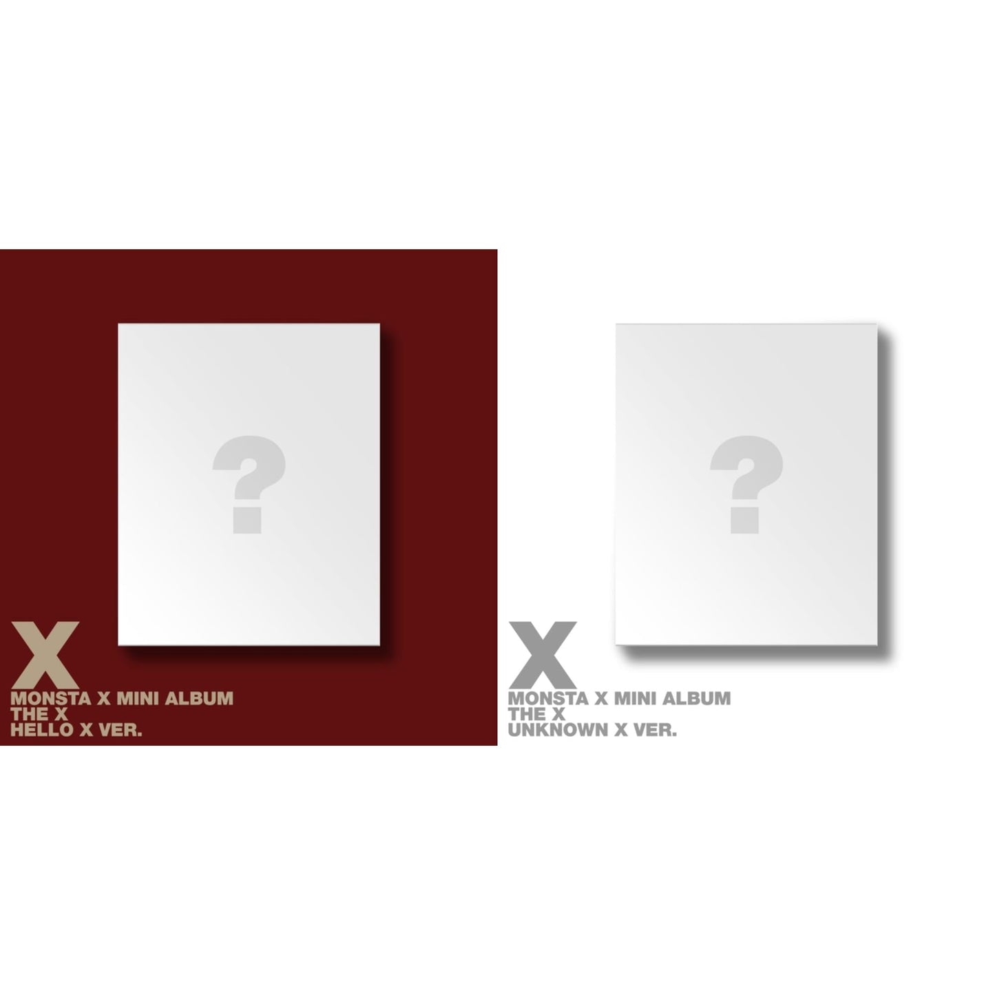X (Hello X Ver.) & X (Unknown X Ver.)