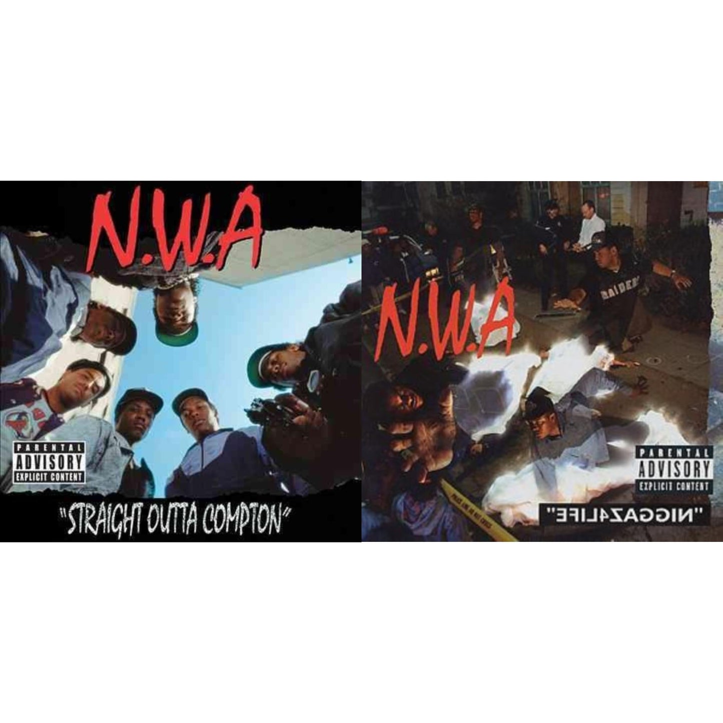 Straight Outta Compton & Efil4zaggin (Remastered With 100 Miles & Runnin Ep)