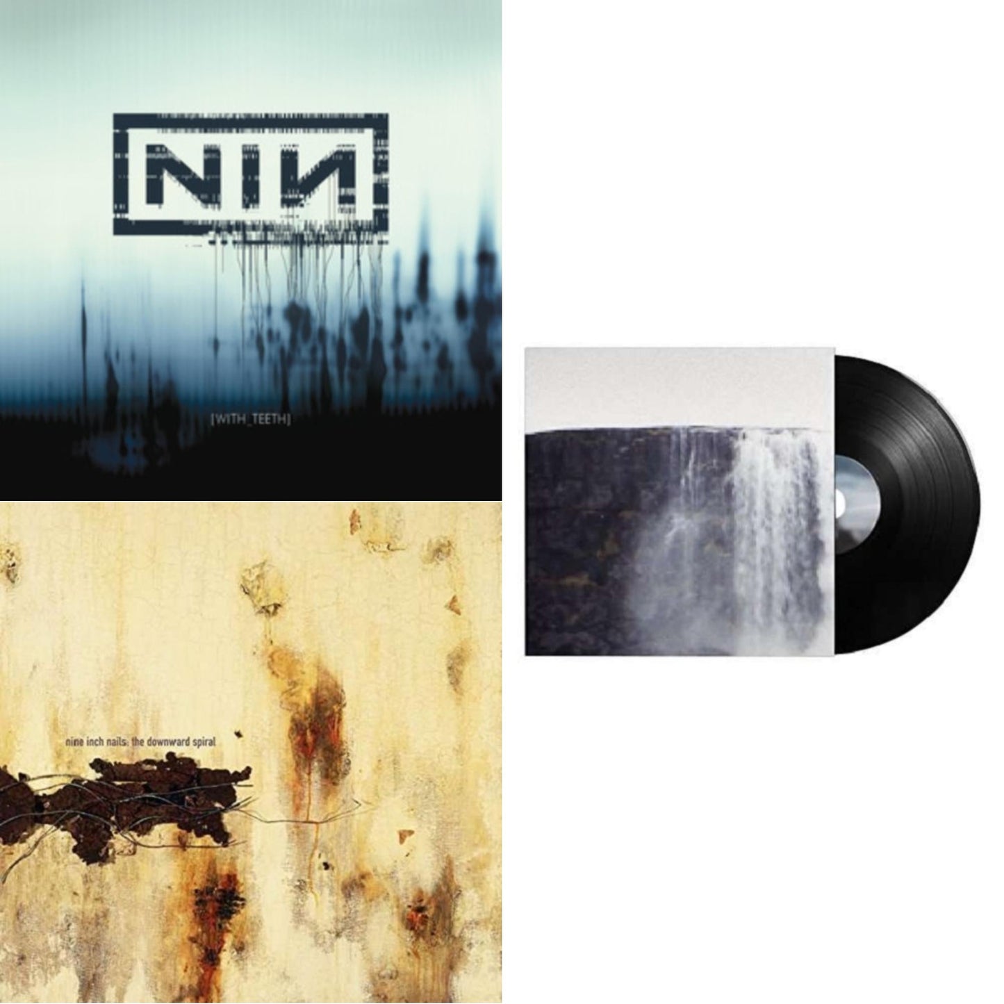 With Teeth (2LP) & Downward Spiral (2LP/180G/2016 Remaster) & Fragile: Deviations 1 (Limited Edition 4LP)