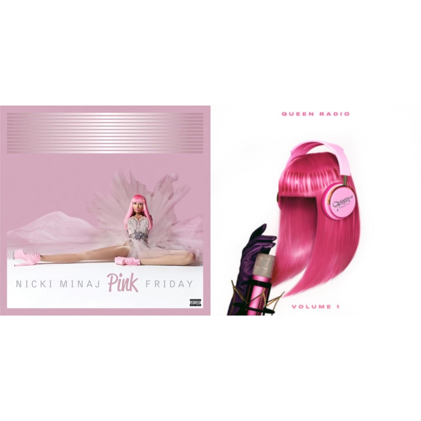 Pink Friday (10Th Anniversary/Pink Vinyl/2LP) & Queen Radio: Volume 1 (3LP)