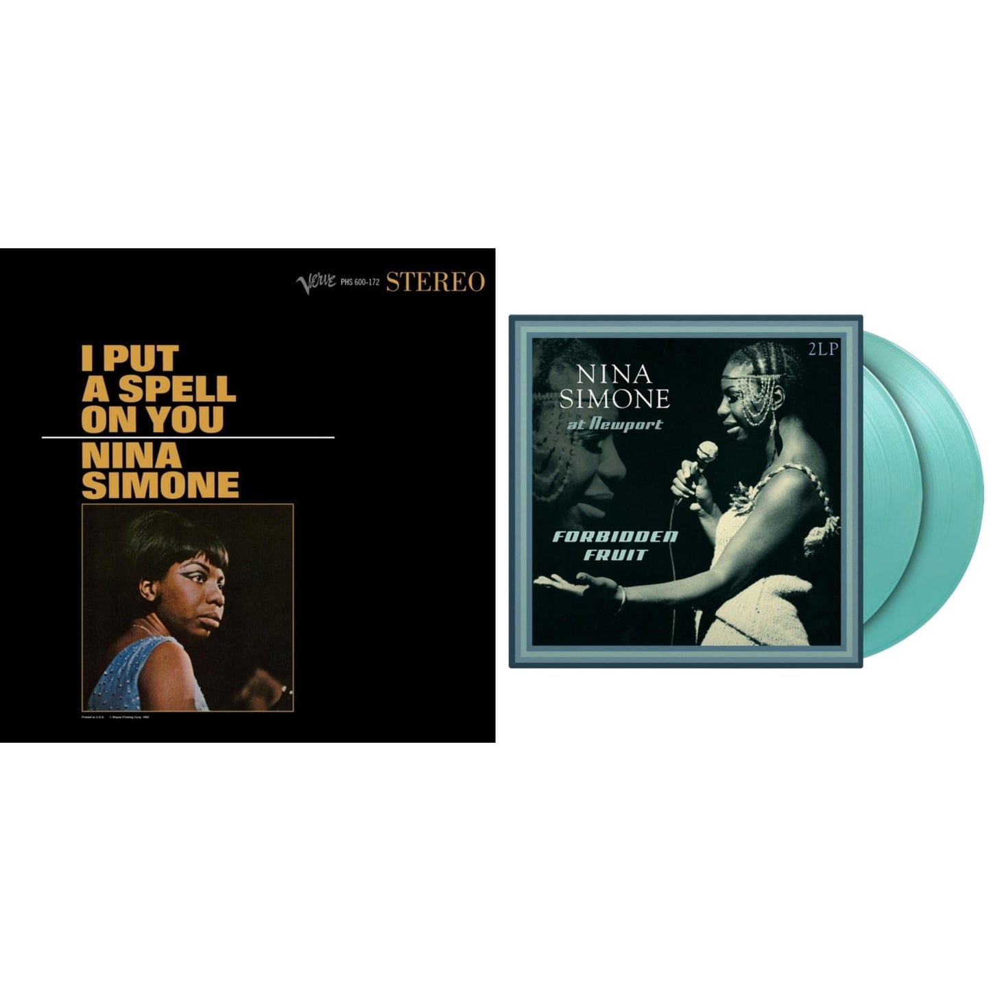 I Put A Spell On You & At Newport / Forbidden Fruit (2LP/180G/Solid Turquiose Vinyl)