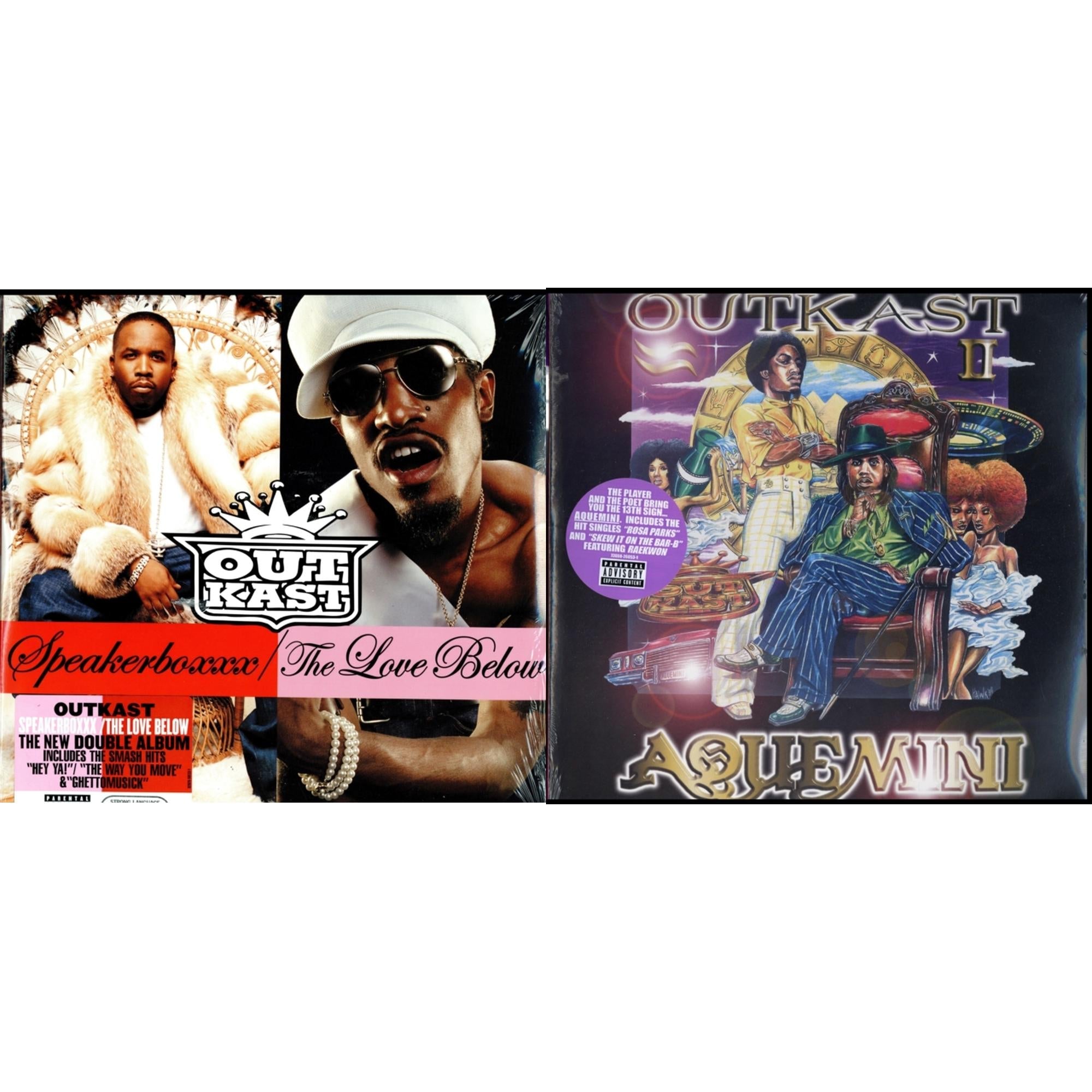 Outkast Aquemini & Speakerboxxx / Love LP Vinyl Bundle Weekly