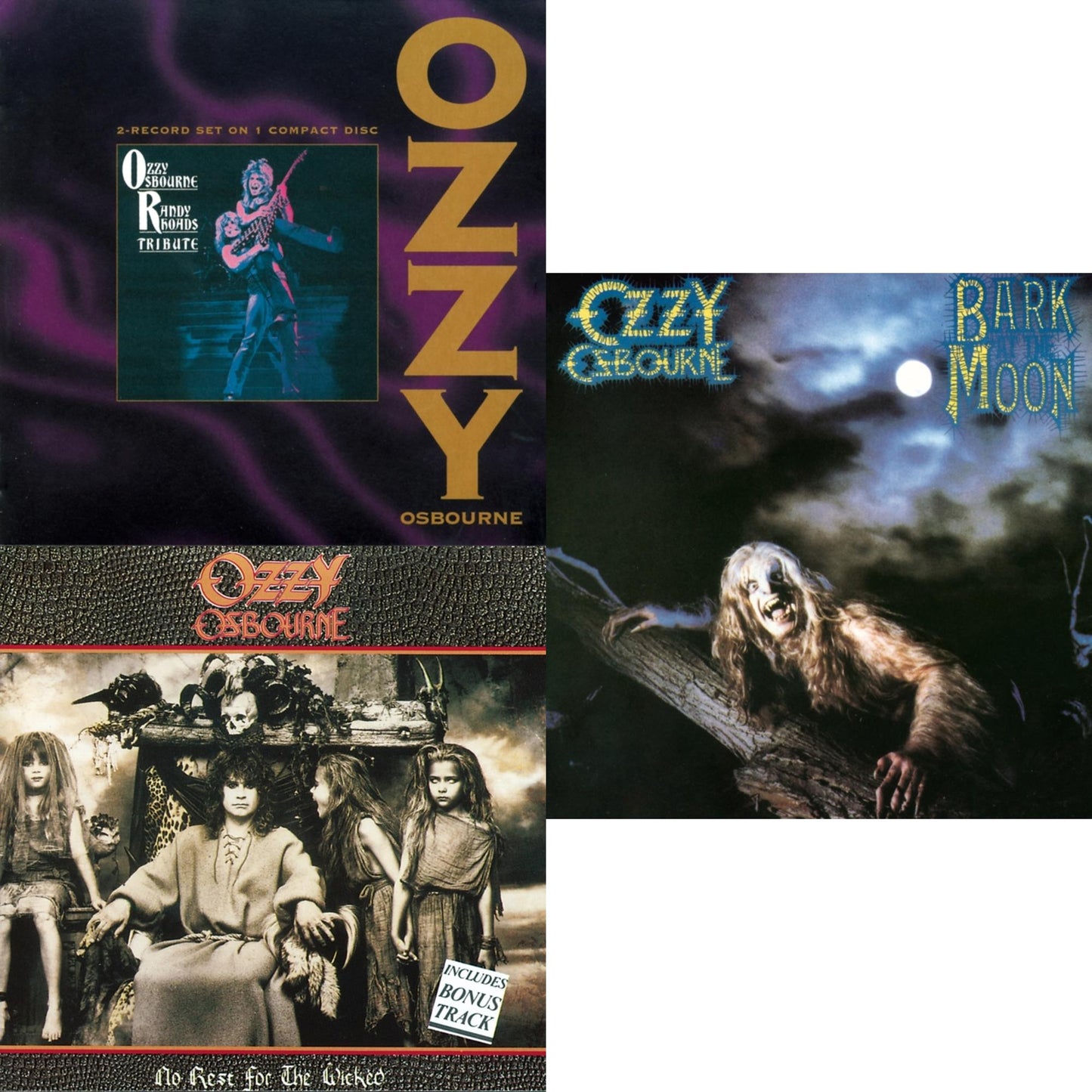 No Rest For The Wicked & Bark At The Moon & Tribute