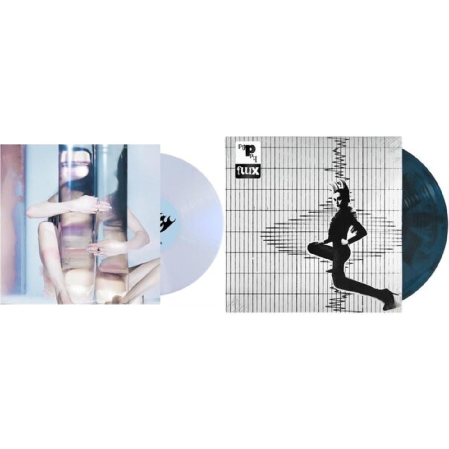 Empty Hands (White/Blue LP Vinyl) & Flux (Black Inside Transparent Electric Blue LP Vinyl) (I)