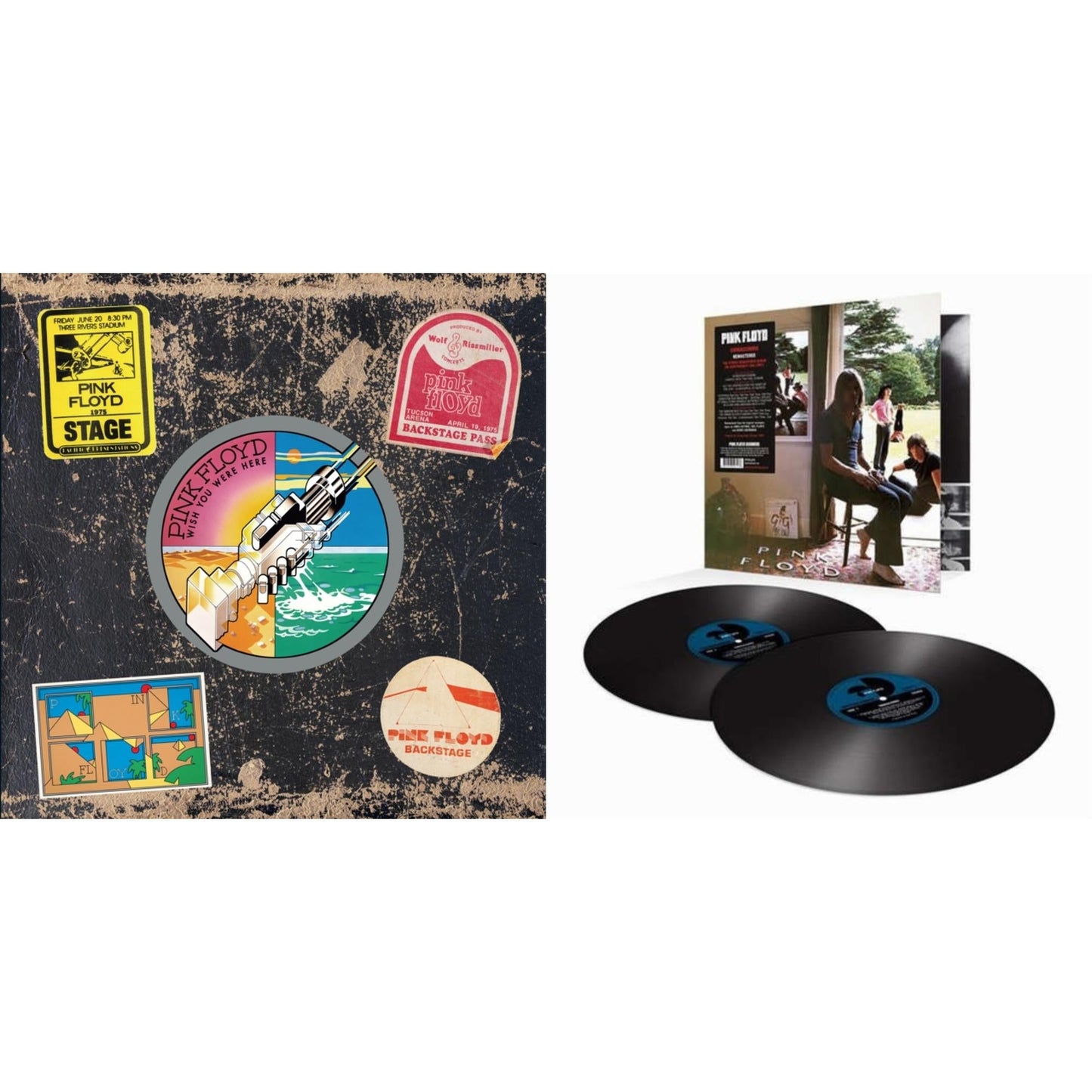 Wish You Were Here (50Th Anniversary/3LP) & Ummagumma (2LP/180G/2016 Version/Gatefold)