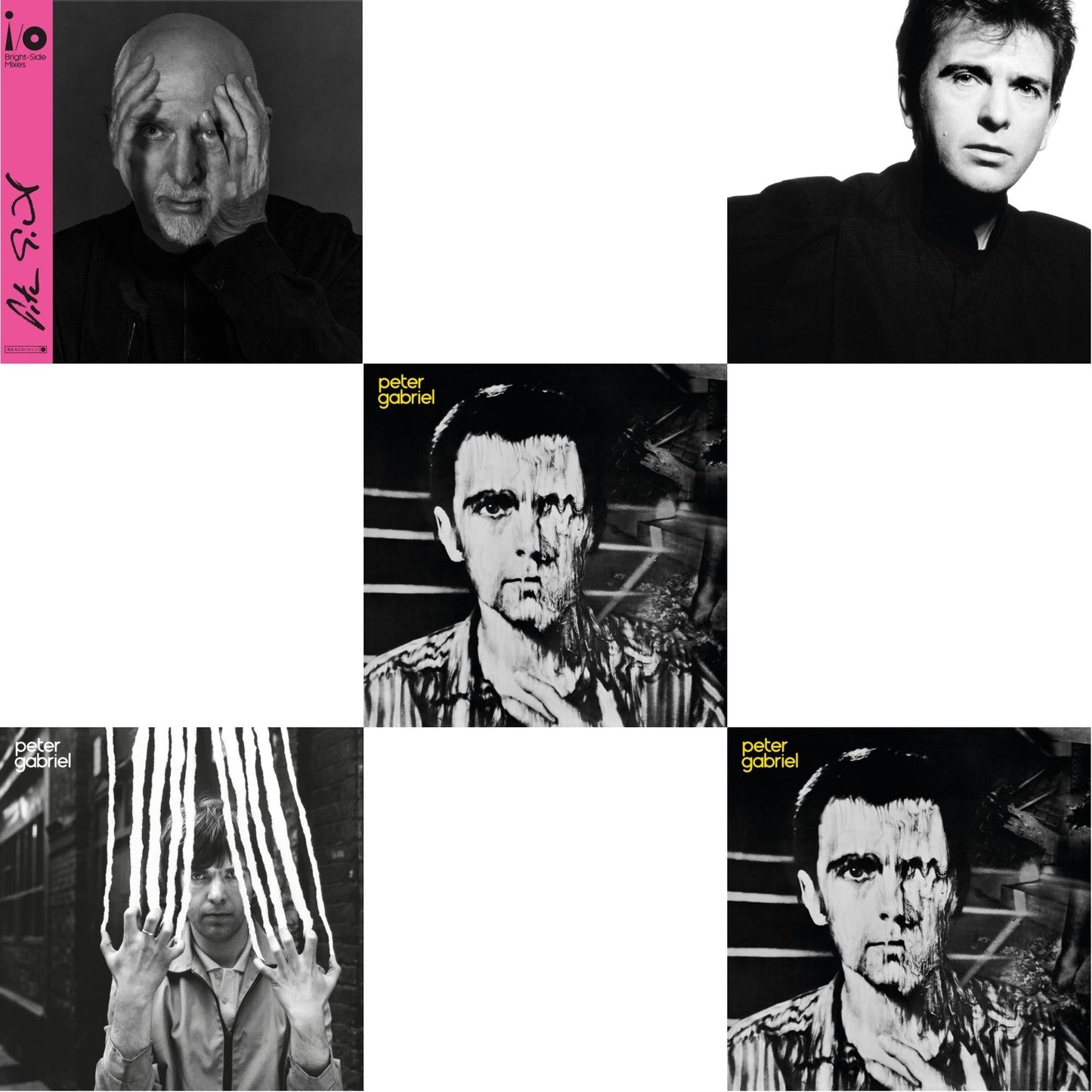 I/O (Bright-Side Mix/2LP) & Peter Gabriel 2: Scratch & Peter Gabriel 3: Melt & So & Peter Gabriel 3: Melt (Yellow LP Vinyl/180G)