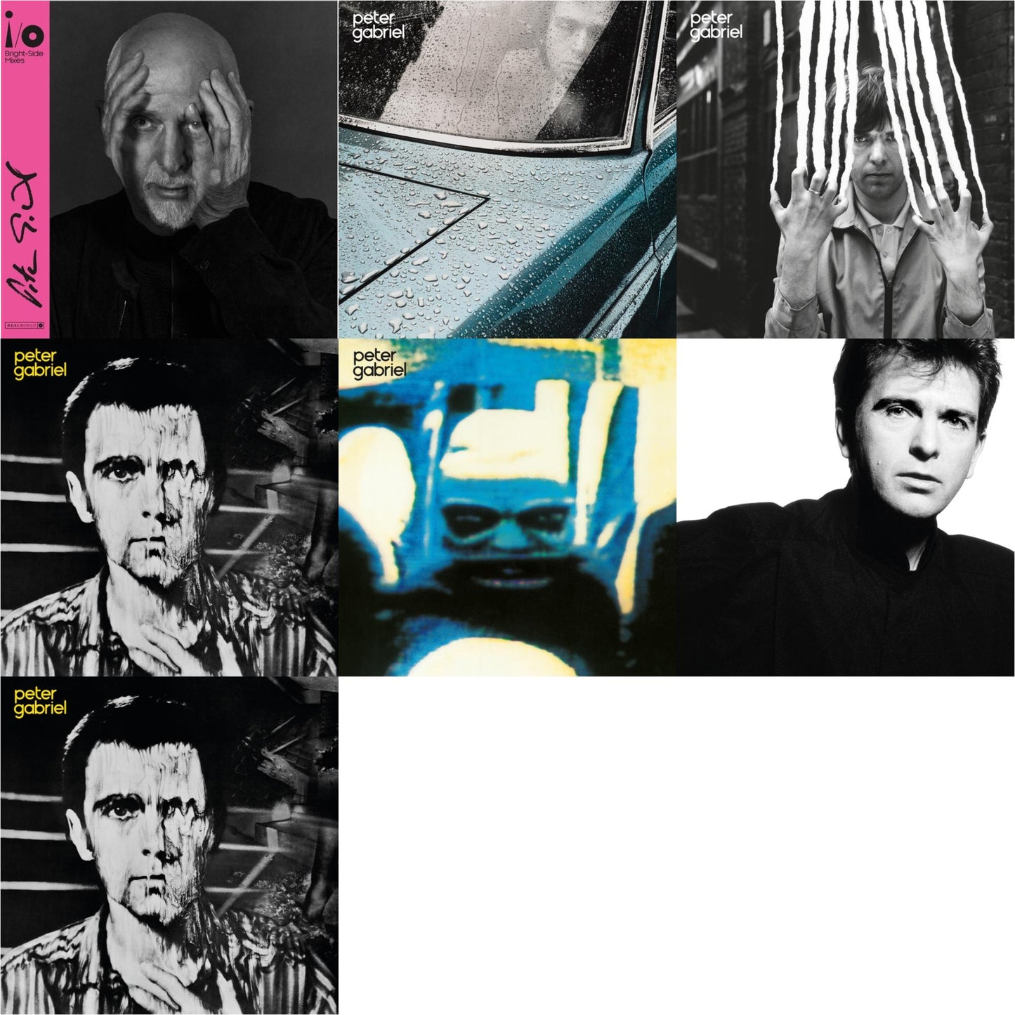 I/O (Bright-Side Mix/2LP) & Peter Gabriel 1: Car & Peter Gabriel 2: Scratch & Peter Gabriel 3: Melt & Peter Gabriel 4: Security & So & Peter Gabriel 3: Melt (Yellow LP Vinyl/180G)
