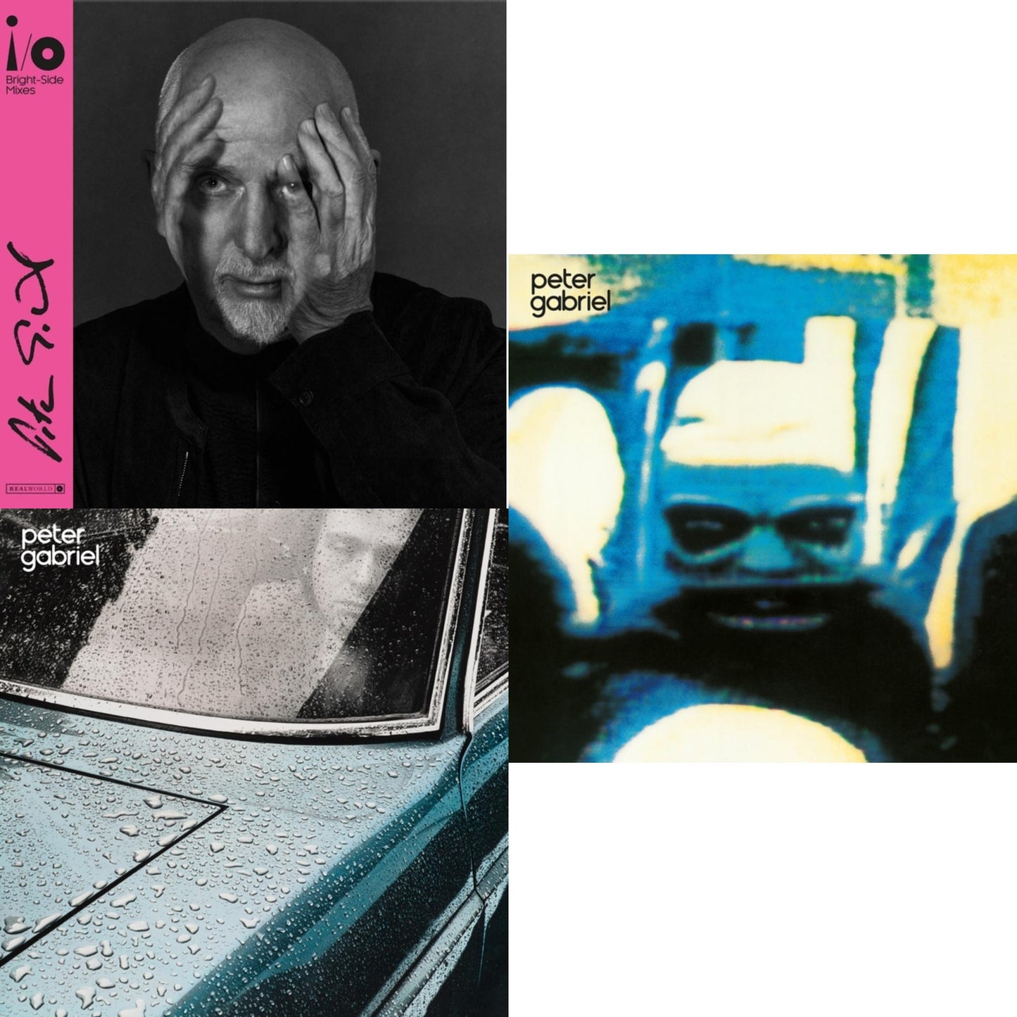 I/O (Bright-Side Mix/2LP) & Peter Gabriel 1: Car & Peter Gabriel 4: Security