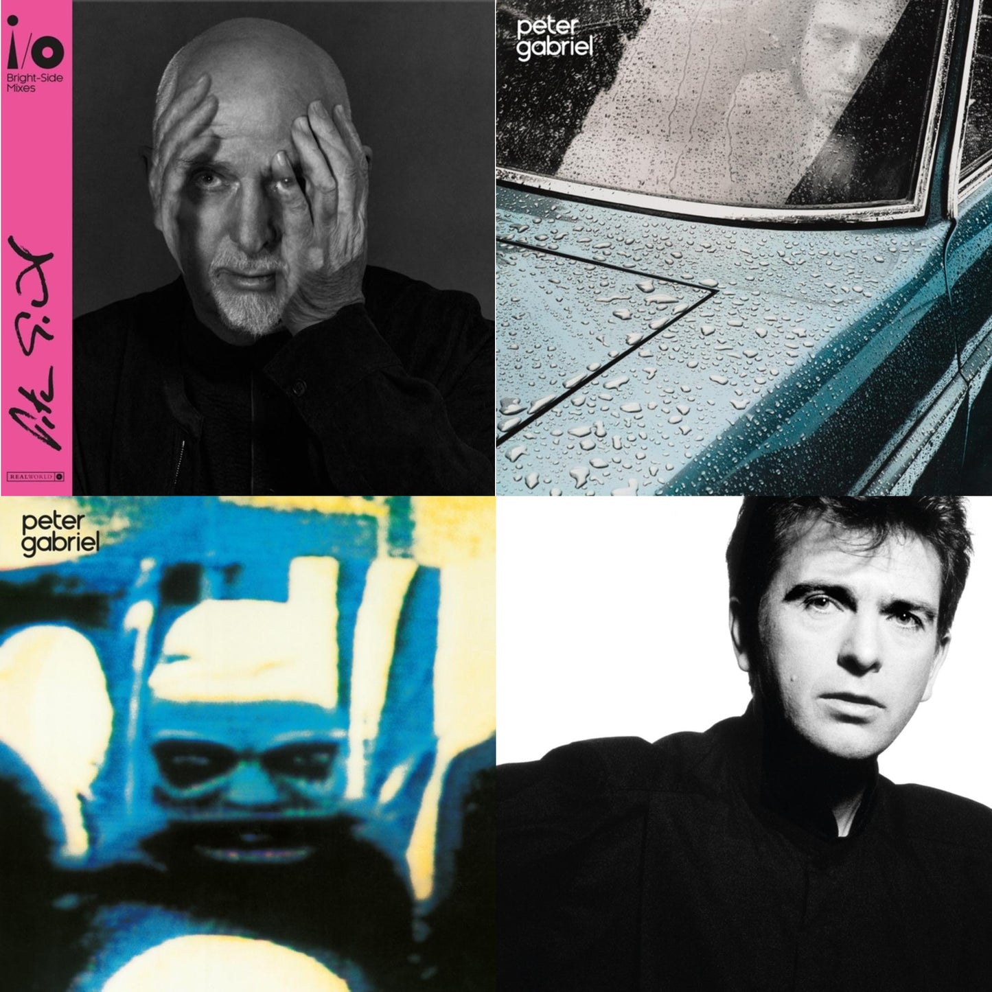 I/O (Bright-Side Mix/2LP) & Peter Gabriel 1: Car & Peter Gabriel 4: Security & So