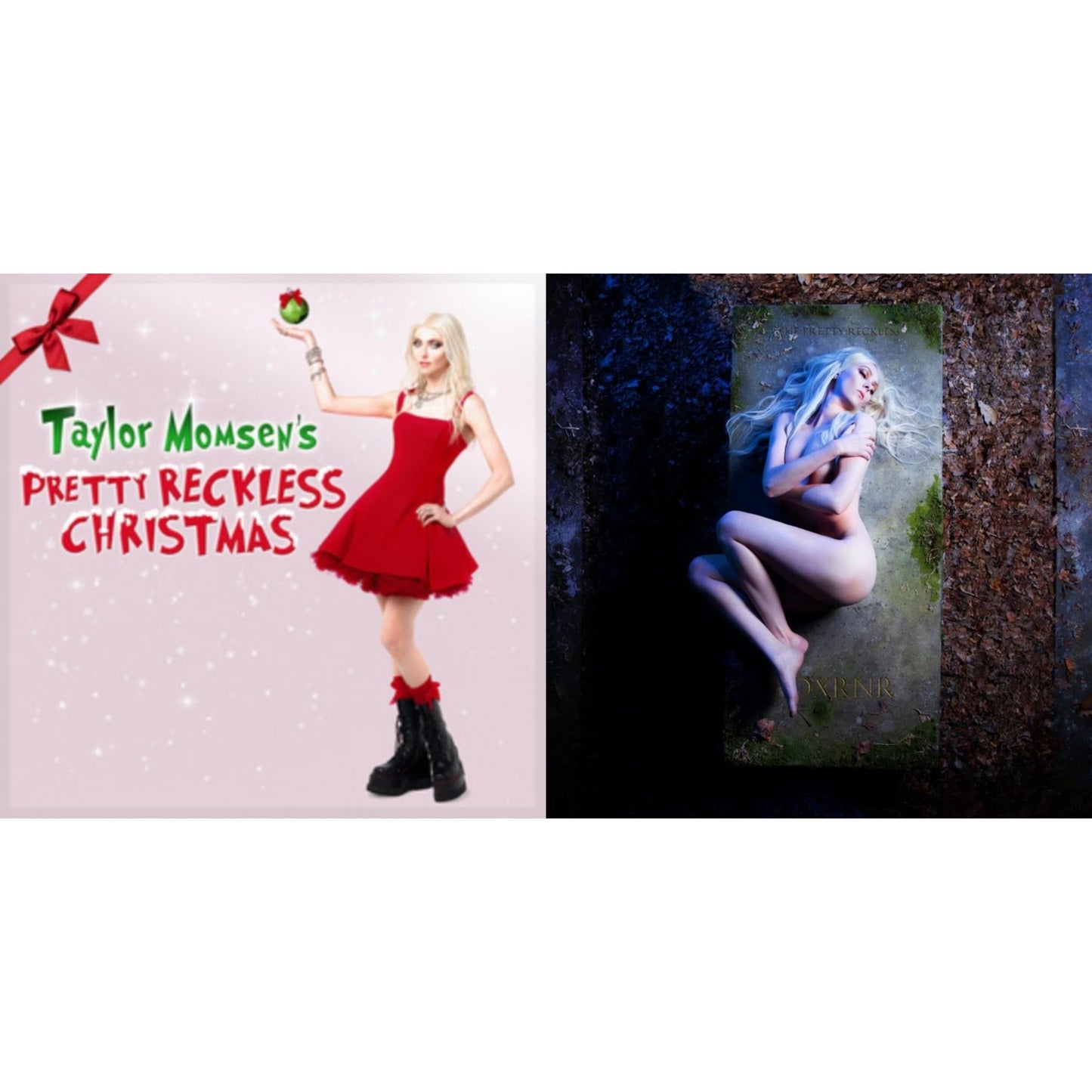 Taylor Momsen's Pretty Reckless Christmas Ep (Translucent Ruby LP Vinyl) & Death By Rock & Roll (X) (2LP)