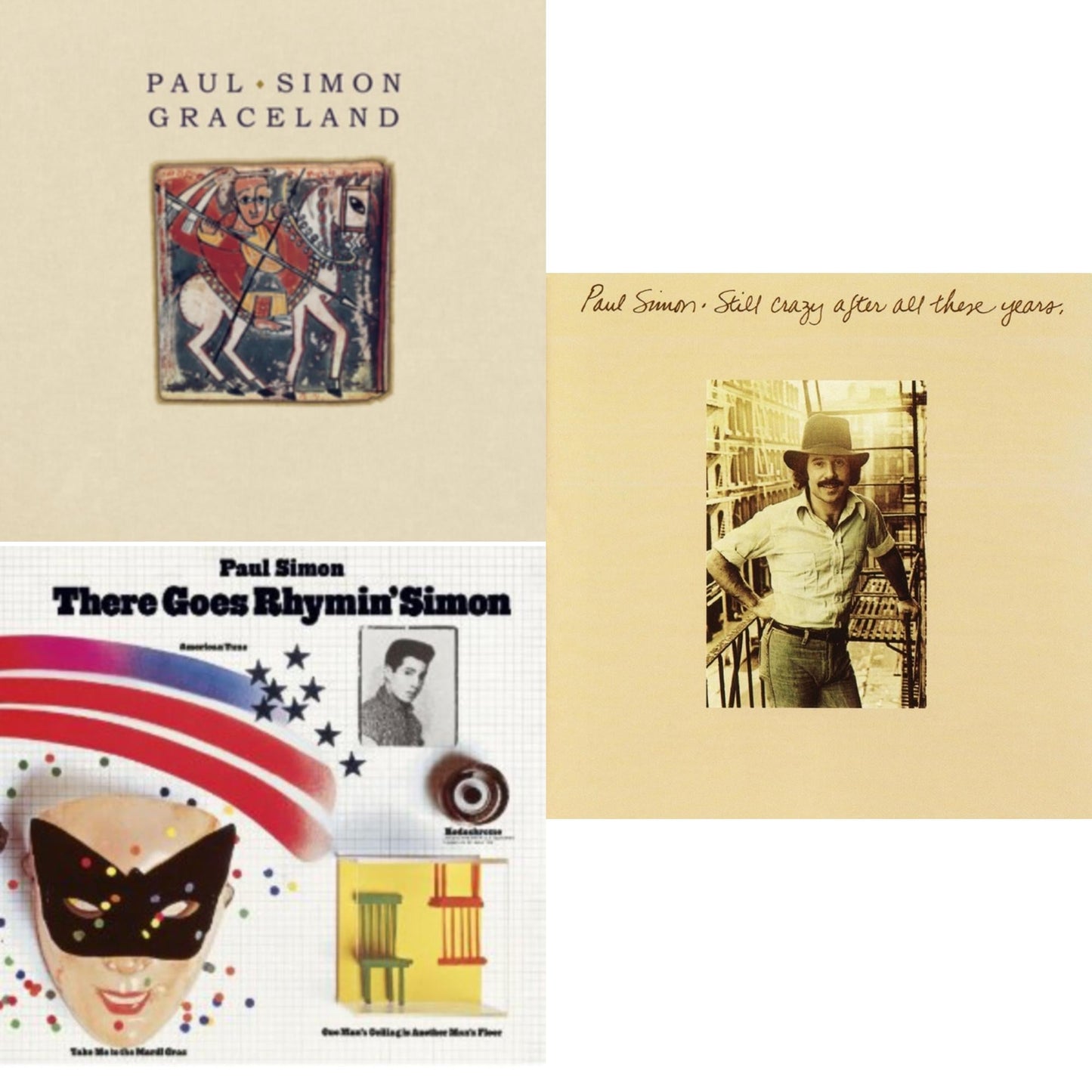 Graceland (25Th Anniversary Edition) & There Goes Rhymin Simon & Still Crazy After All These Years