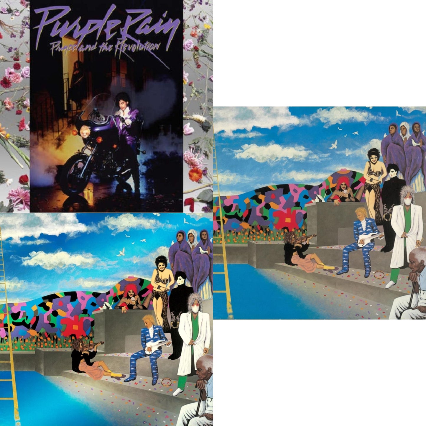 Purple Rain (Remastered/180G) & Around The World In A Day (3LP) & Around The World In A Day