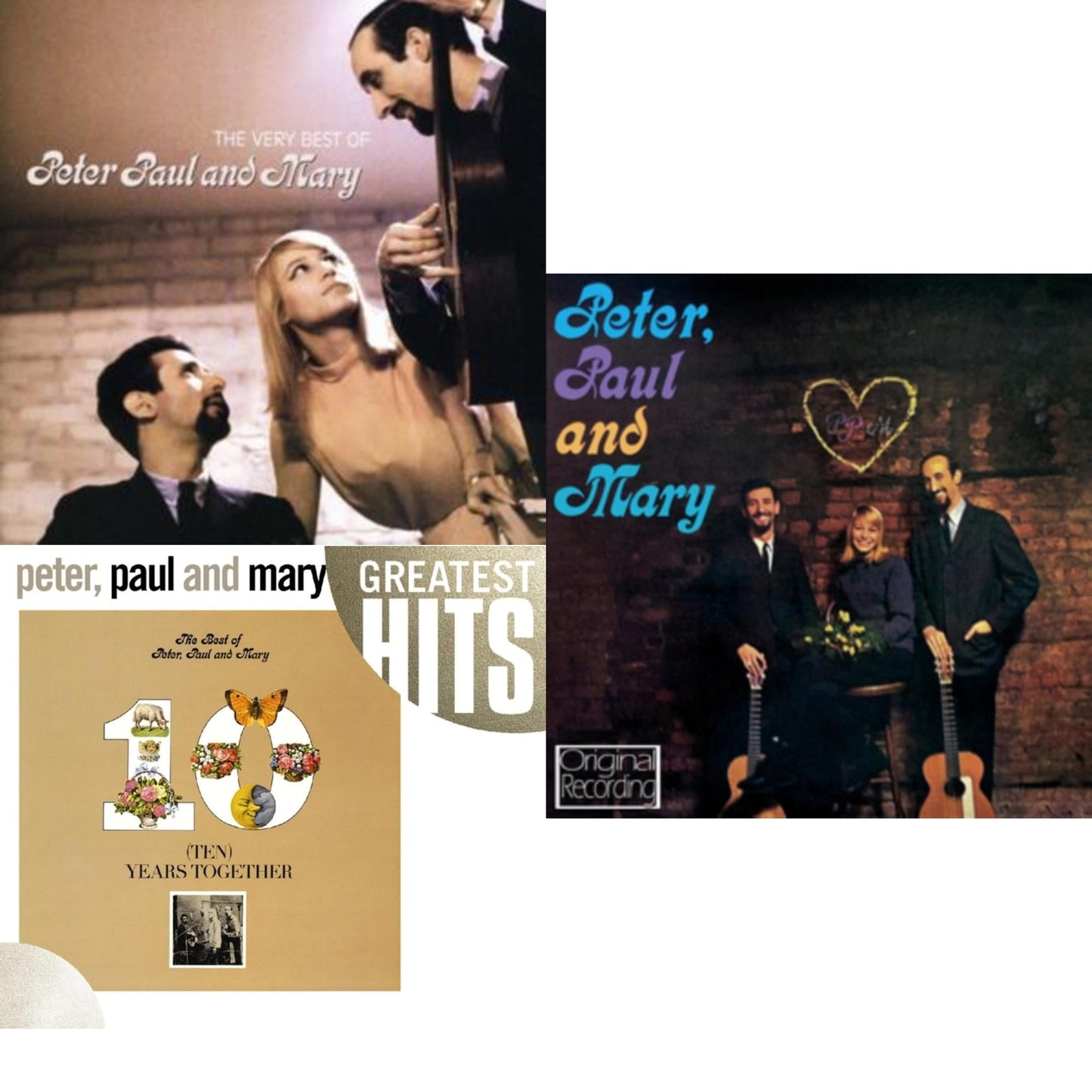 Very Best Of Peter Paul & Mary & Ten Years Together: Best Of & Peter Paul Mary