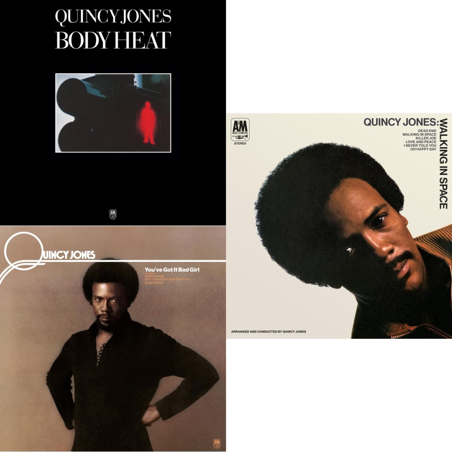 Body Heat (180G) & You've Got It Bad Girl (180G) & Walking In Space (180G)