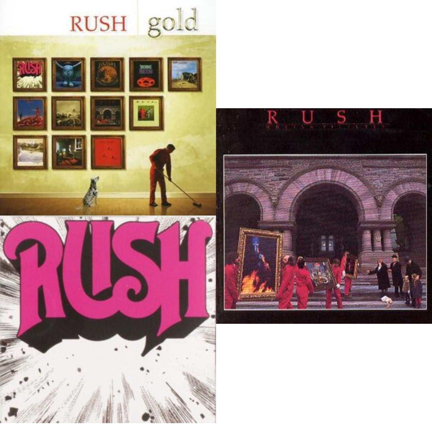 Gold & Rush & Moving Pictures (Remastered)