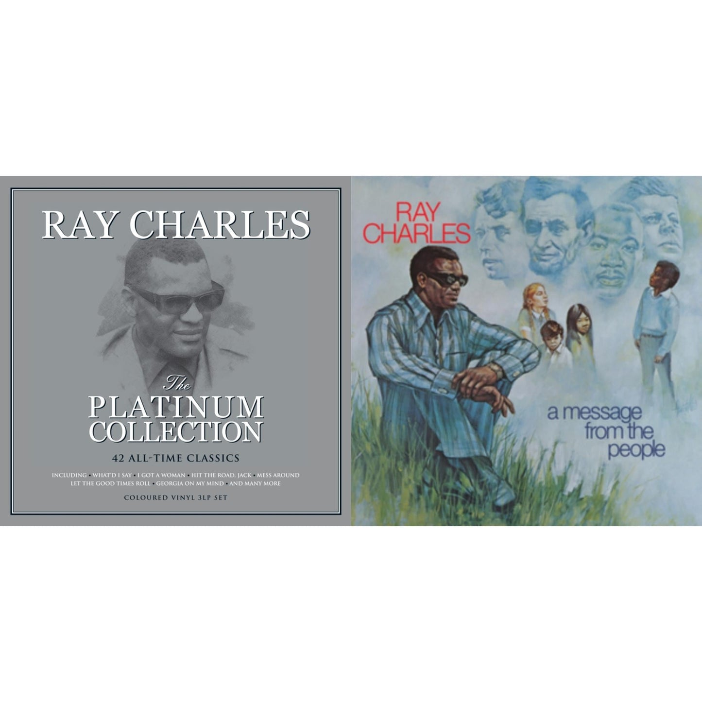 Platinum Collection (White LP Vinyl) & Message From The People (140G)