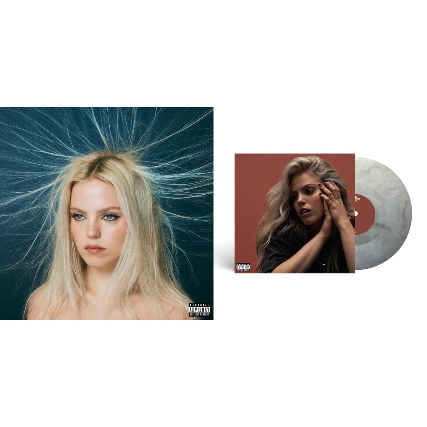 Snow Angel (X) (Translucent Black Ice LP Vinyl) & Everything To Everyone (Silvertone LP Vinyl/Ep)
