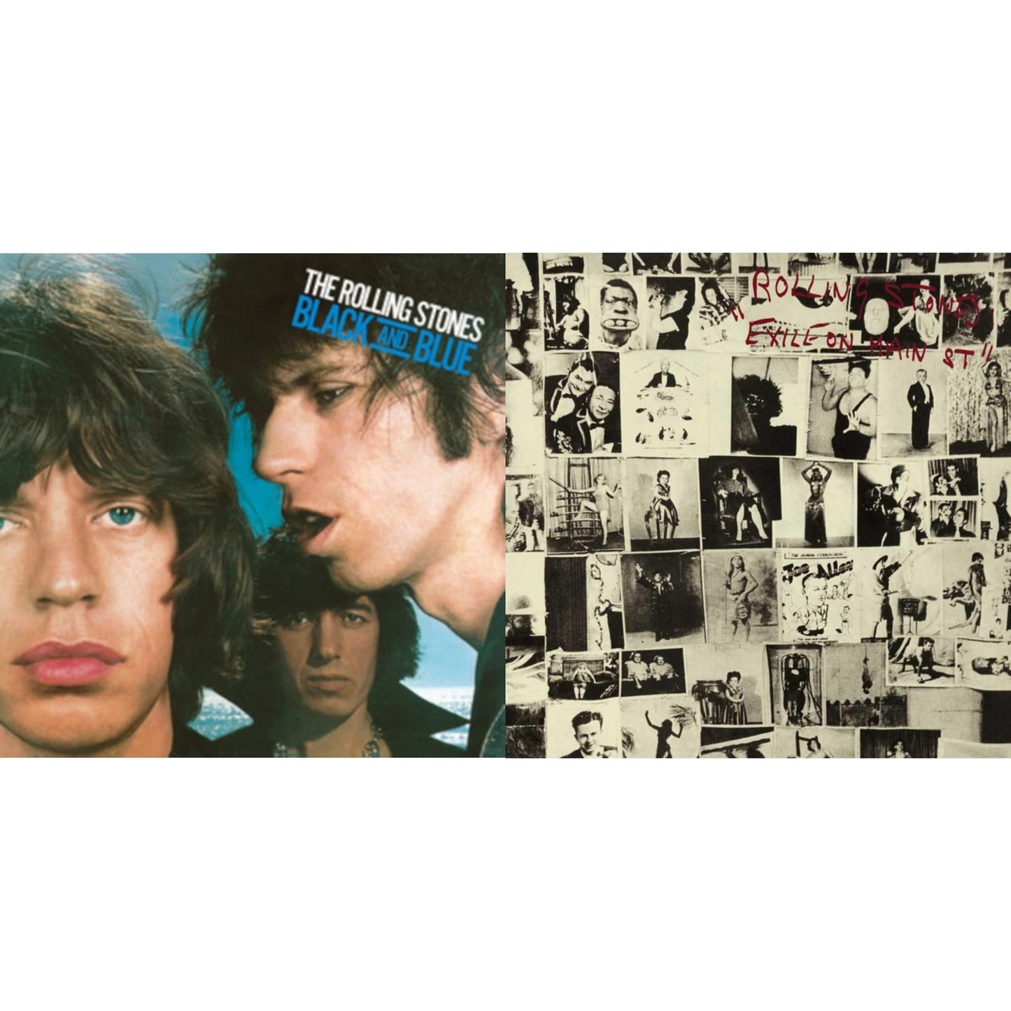 Black & Blue (180G) & Exile On Main Street (2LP)