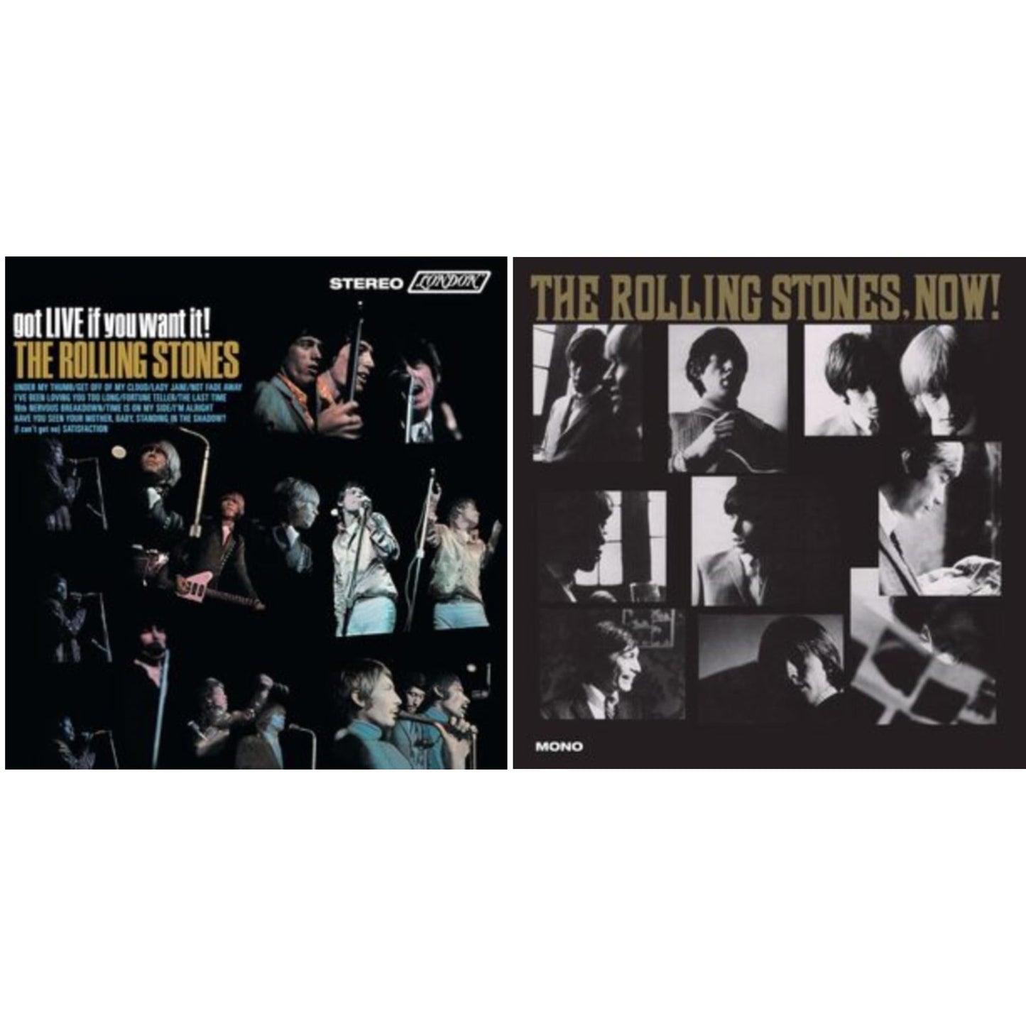 Got Live If You Want It! & Rolling Stones, Now!