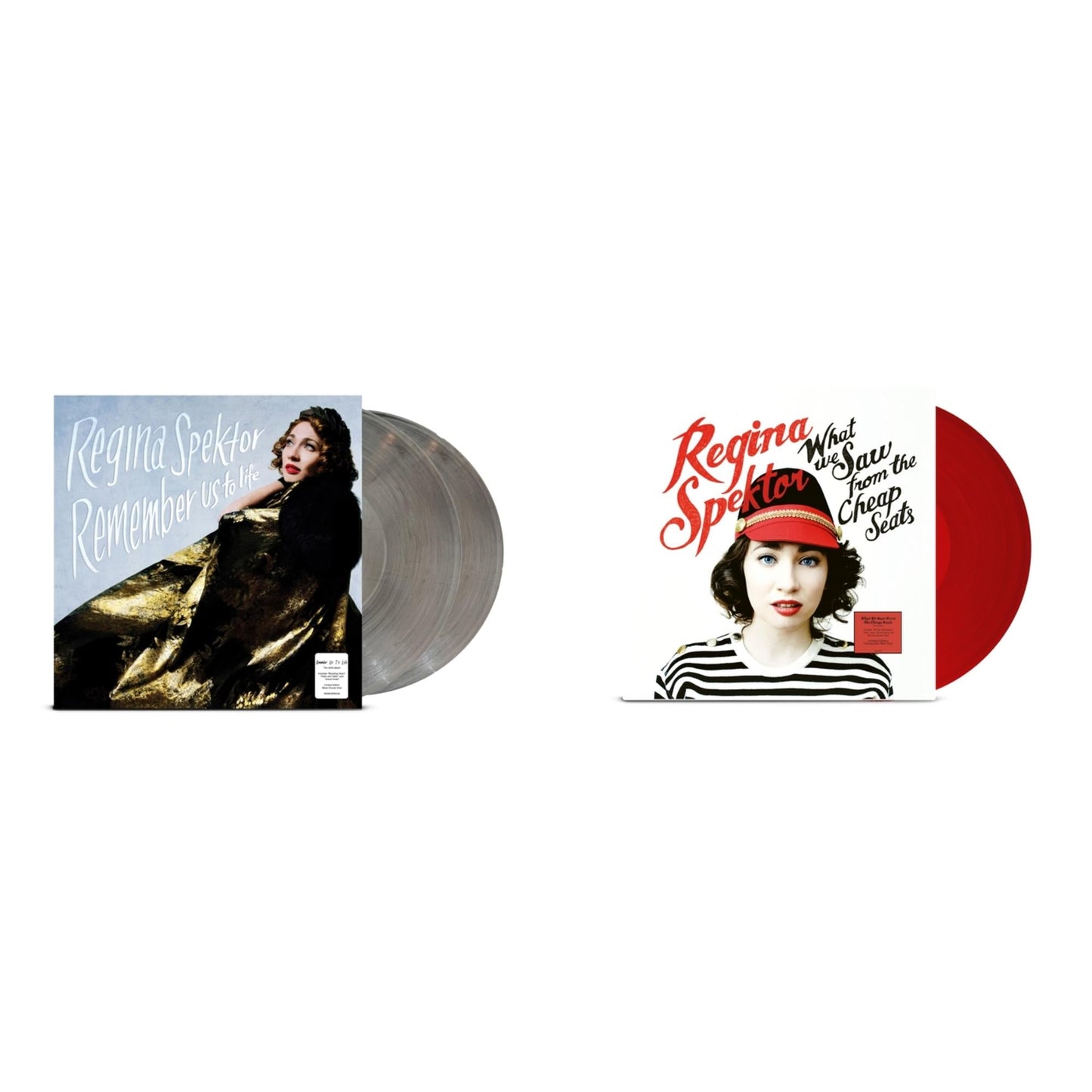 Remember Us To Life (Black Clouds Vinyl/2LP) & What We Saw From The Cheap Seats (Translucent Red LP Vinyl)