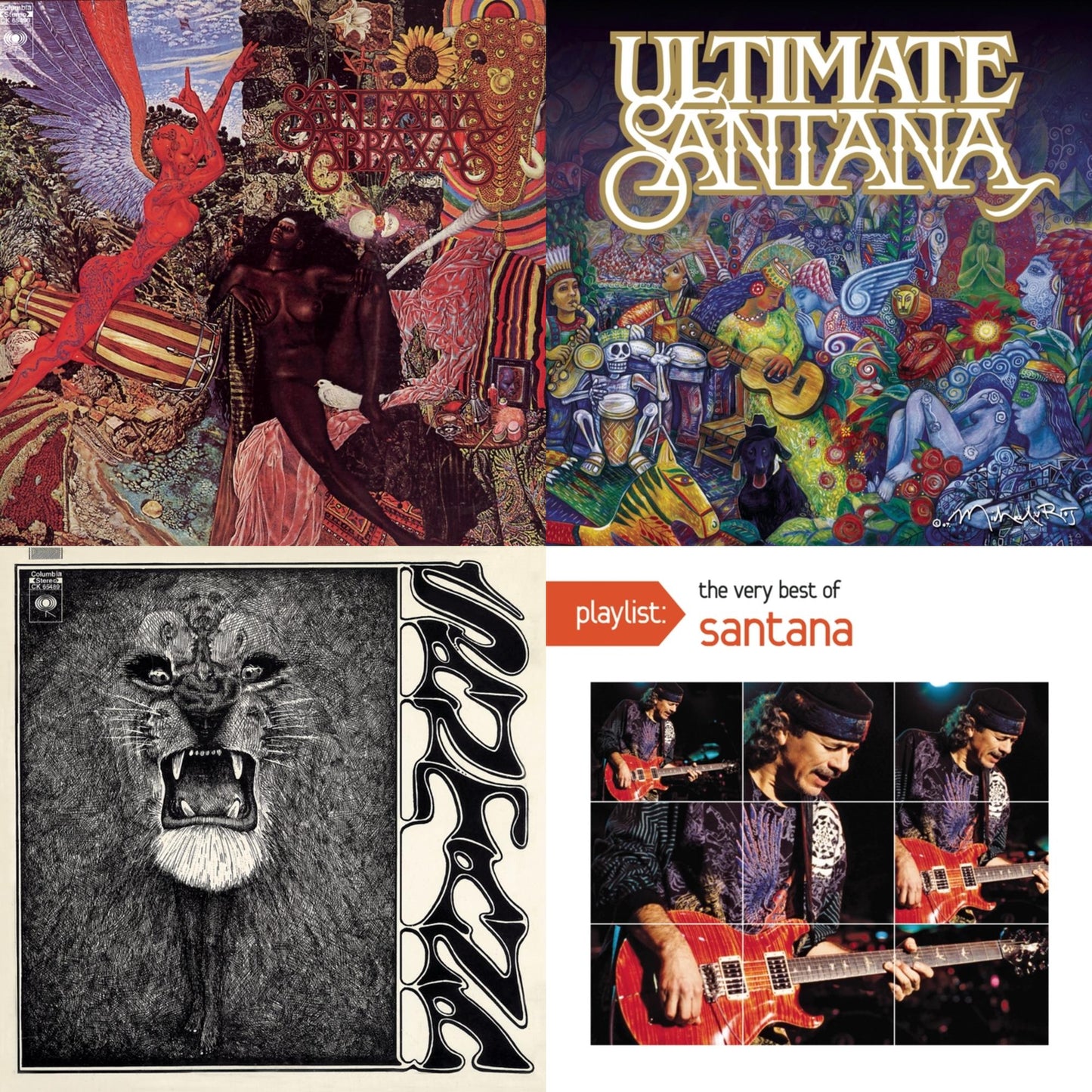 Abraxas & Ultimate Santana & Santana & Playlist: Very Best Of Santana