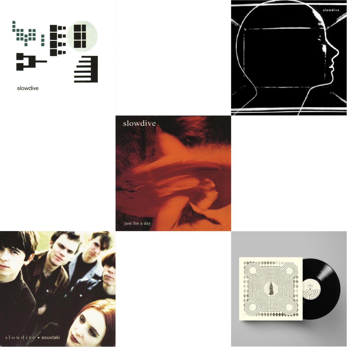 Pygmalion & Souvlaki & Just For A Day (140G) & Slowdive & Everything Is Alive