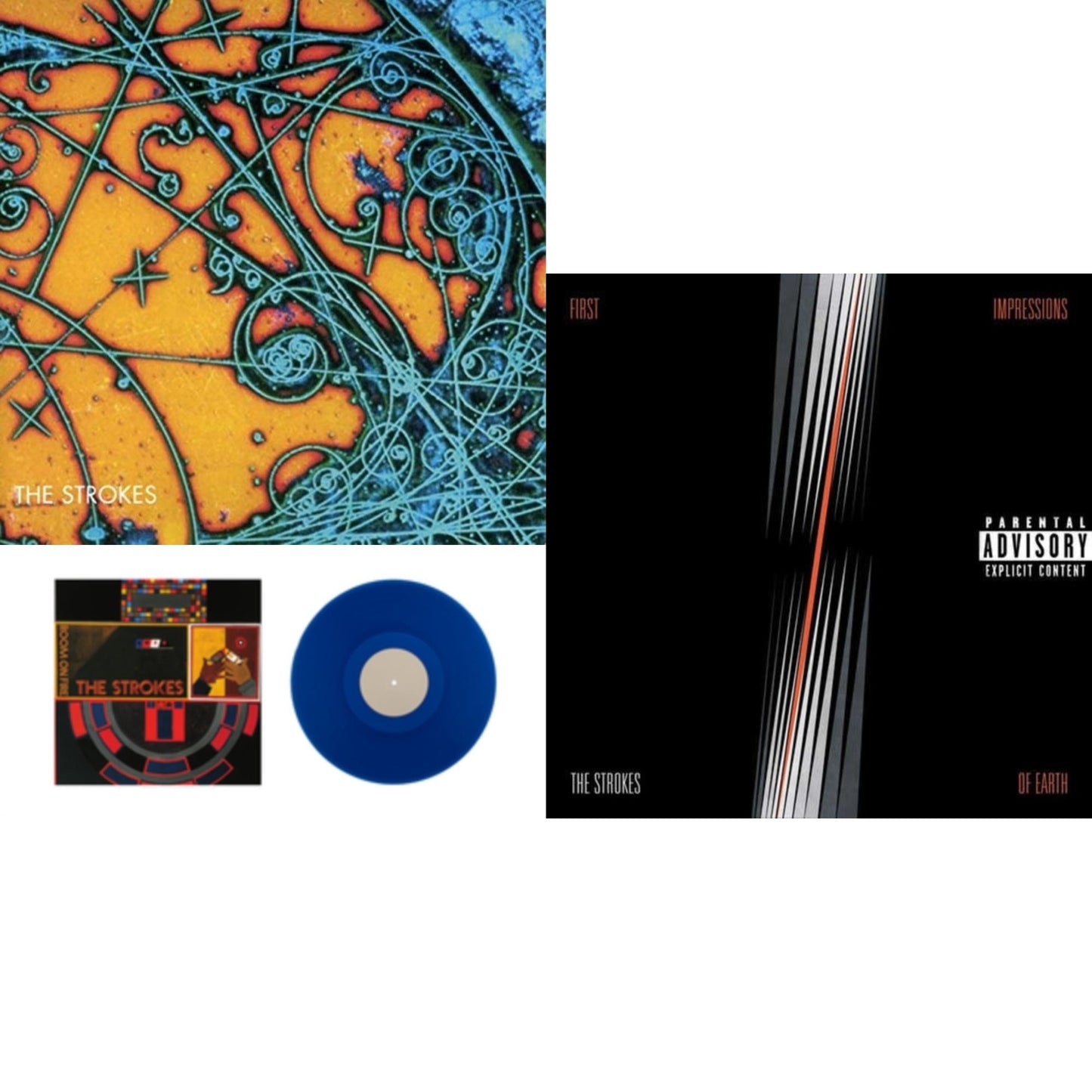 Is This It & Room On Fire (Coloured LP Vinyl) & First Impressions Of Earth