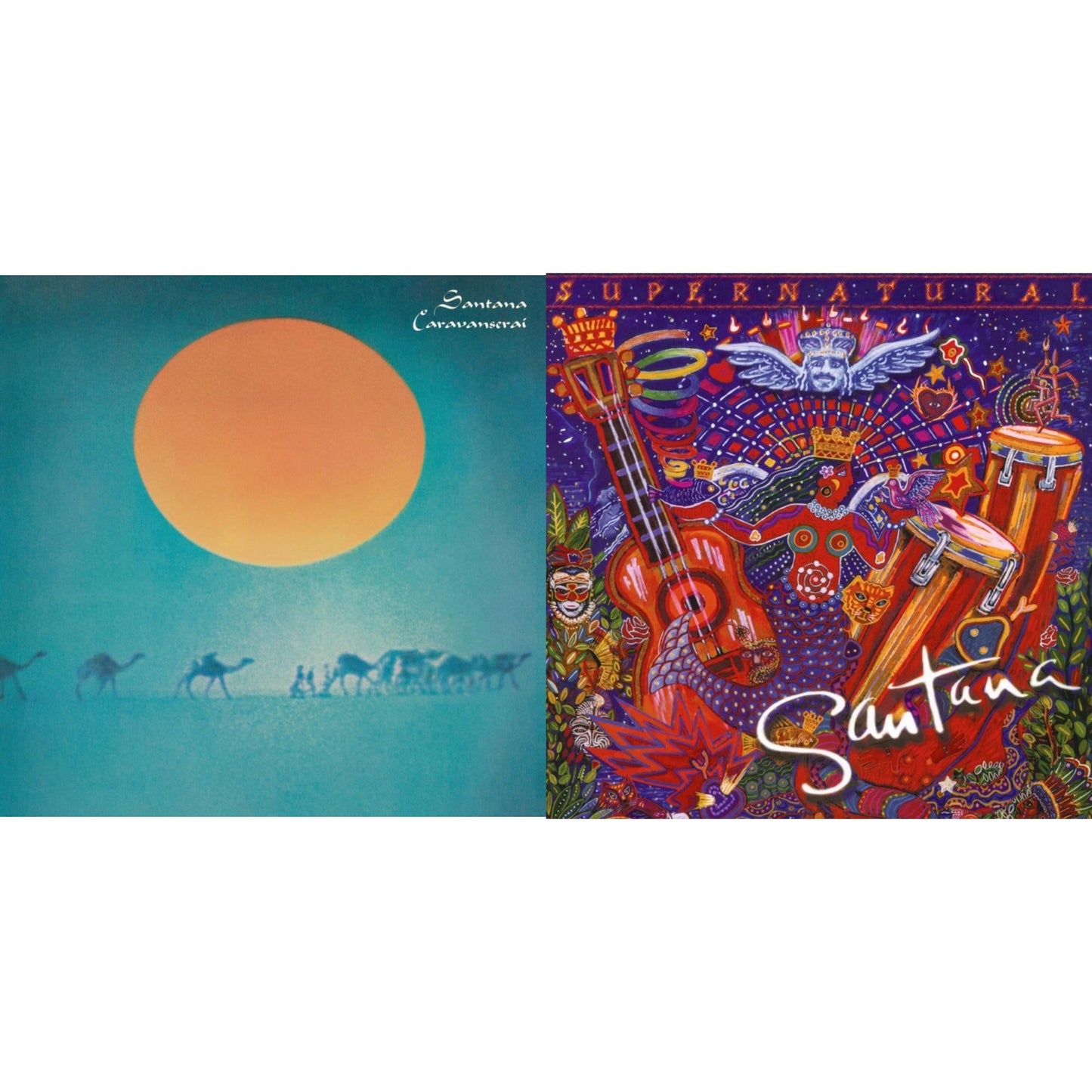 Caravanserai (140G/Dl Code/Gatefold Sleeve) & Supernatural (2LP/150G)