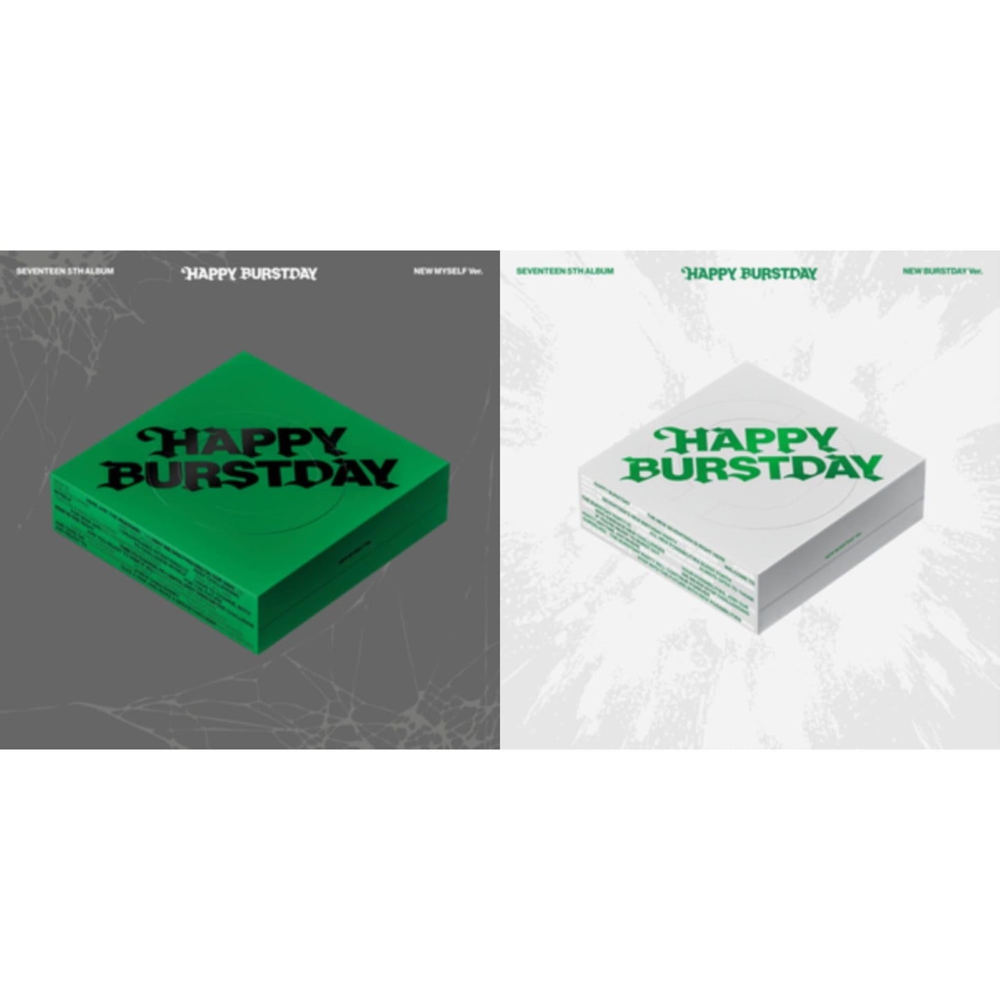Seventeen 5Th Album Happy Burstday (New Myself Ver.) & Seventeen 5Th Album Happy Burstday (New Burstday Ver.)