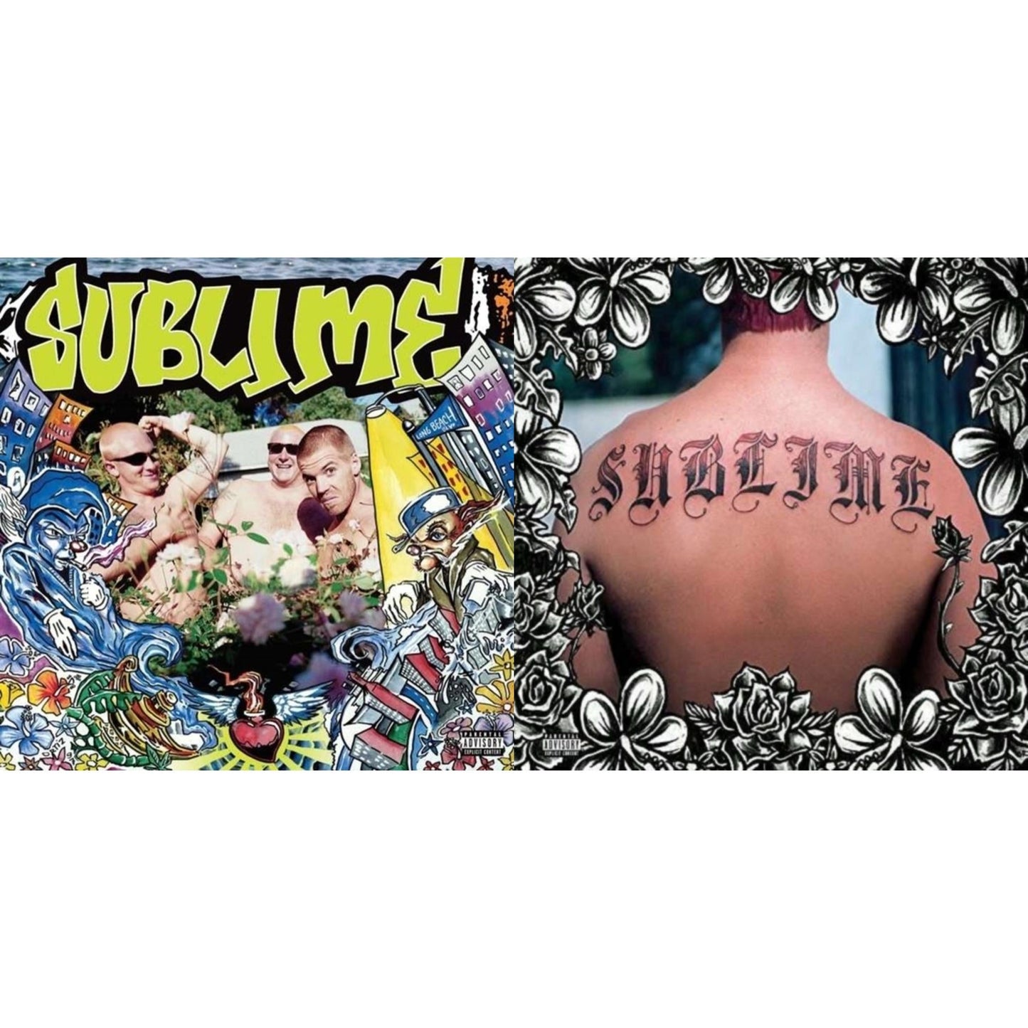 Sublime - Second Hand Smoke & Sublime - LP Vinyl Bundle