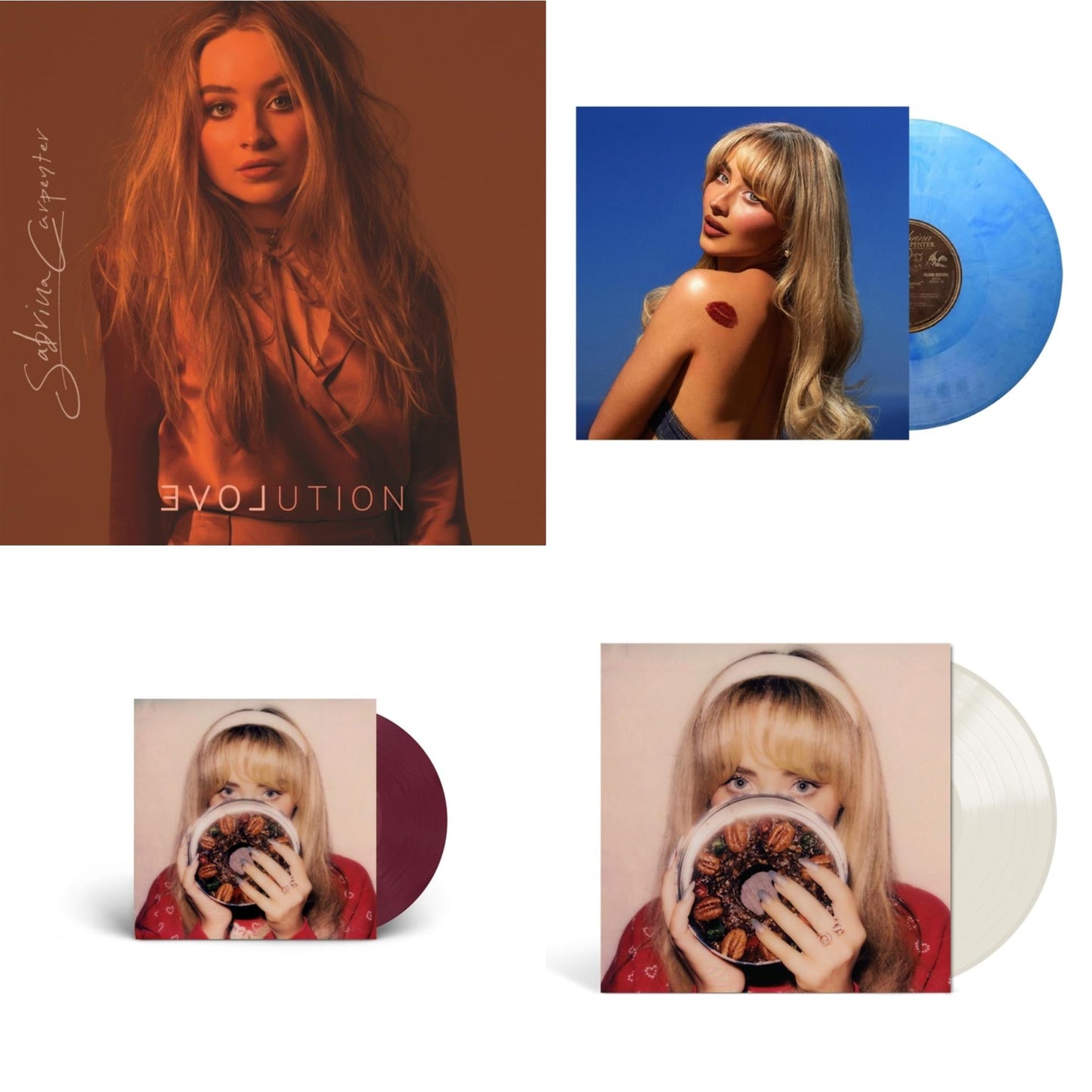 Evolution & Short N Sweet (X) (Light Sky LP Vinyl) & Fruitcake (Fruit Punch LP Vinyl/Ep) & Fruitcake (Milky Clear LP Vinyl/Ep)