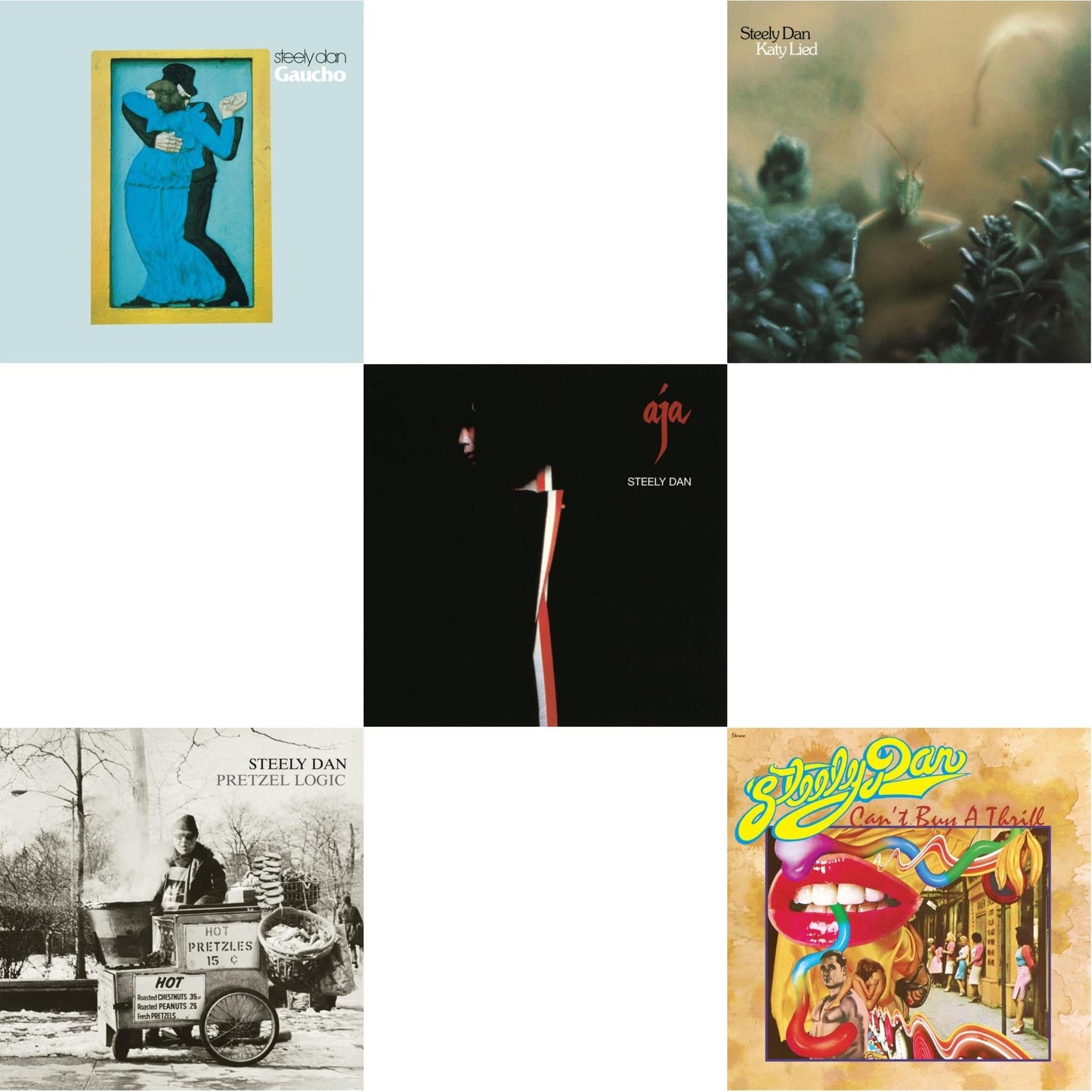 Gaucho & Pretzel Logic & Aja & Katy Lied & Can't Buy A Thrill (180G)