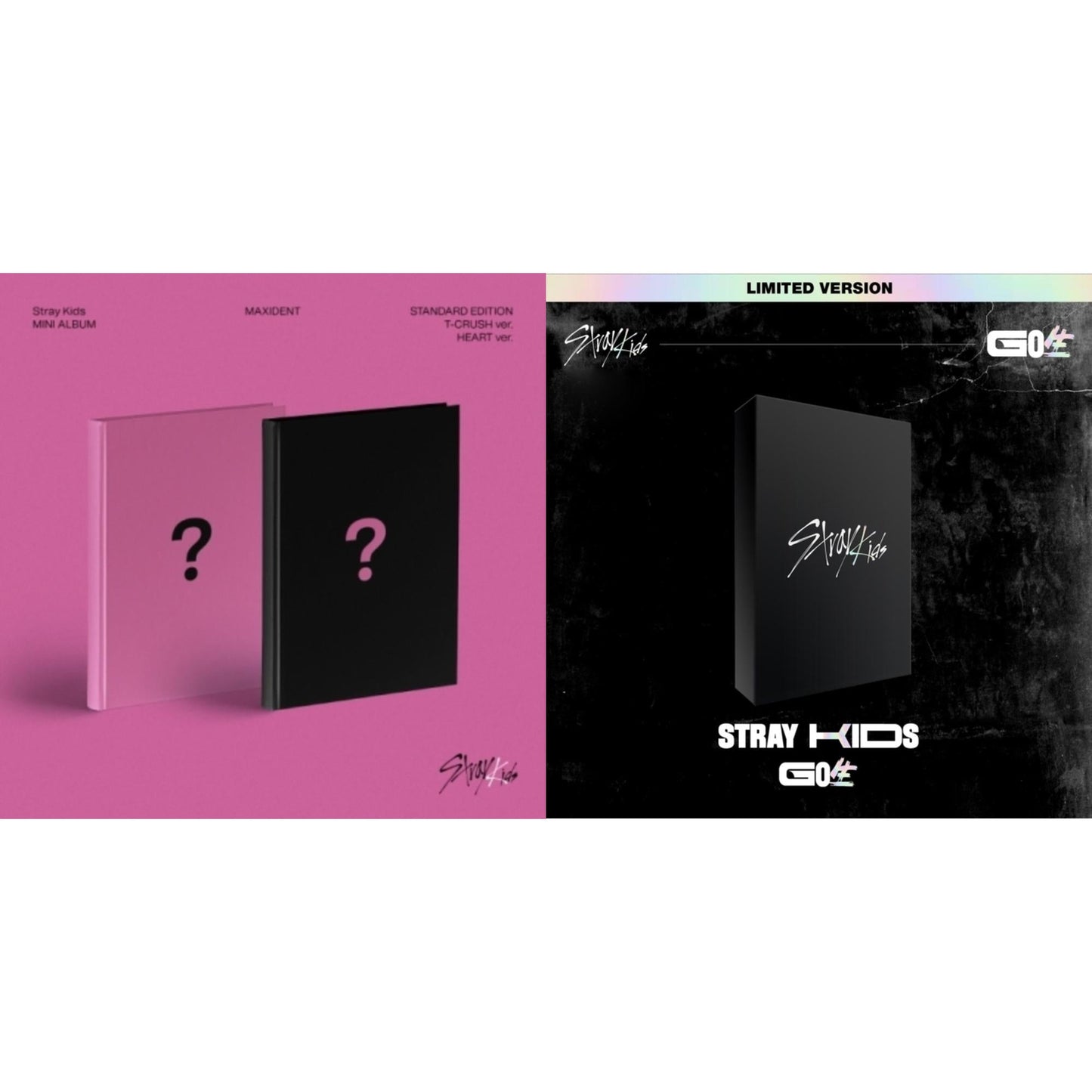 Go: Volume 1 (Normal Edition) & Maxident (T-Crush Version/Heart Version)