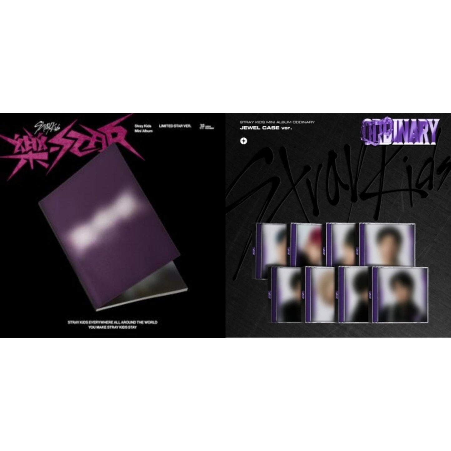 Rock-Star (Limited Star Ver.) & Oddinary (Jewel Case Ver.)