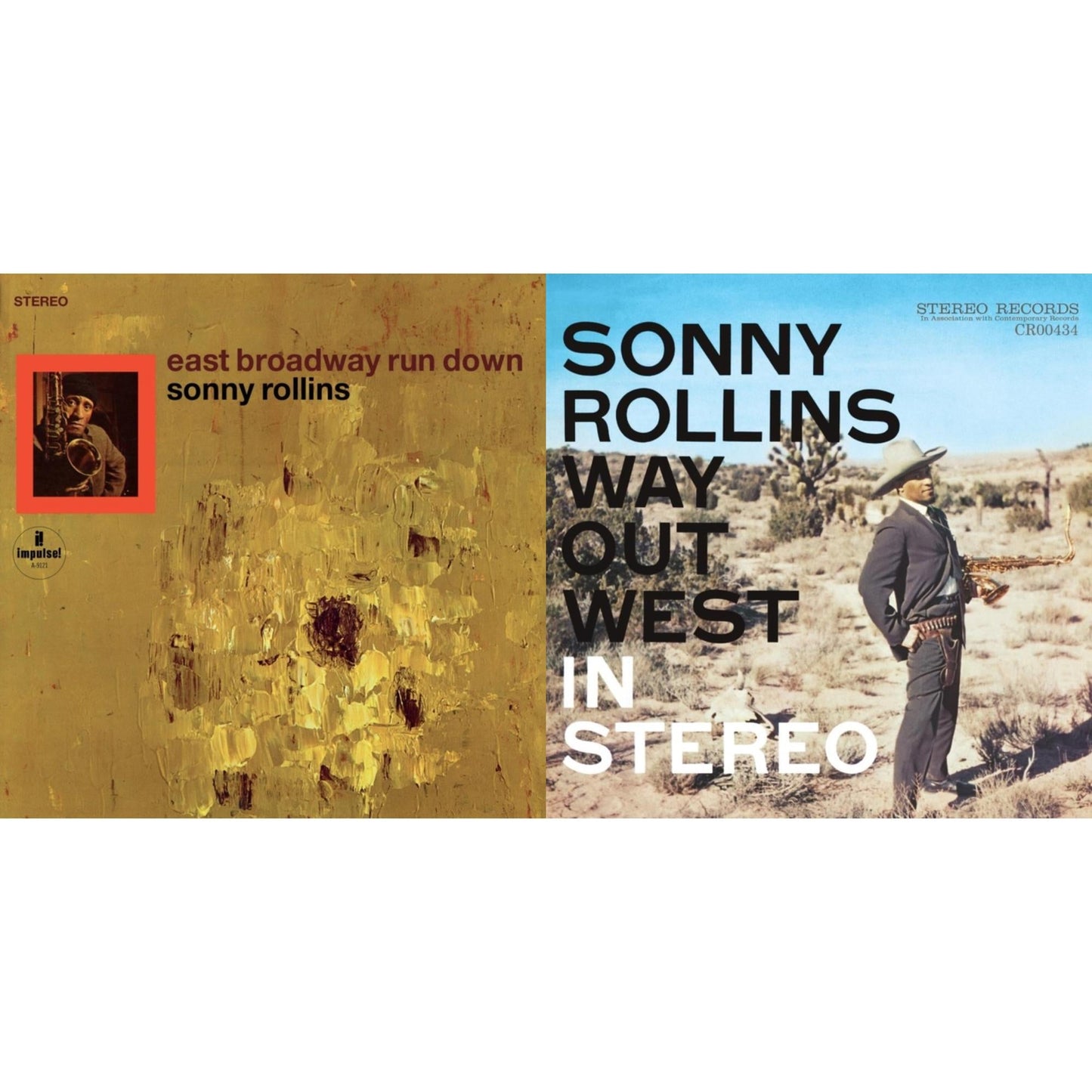 East Broadway Run Down (Verve Acoustic Sounds Series) & Way Out West (Contemporary Records Acoustic Sounds Series)