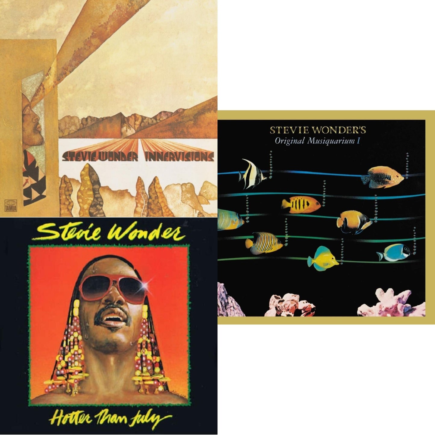 Innervisions & Hotter Than July & Original Musiquarium I (2LP)