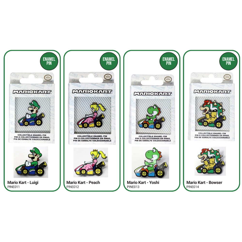 Enamel Pin CDU: Mario Kart - Display (10)