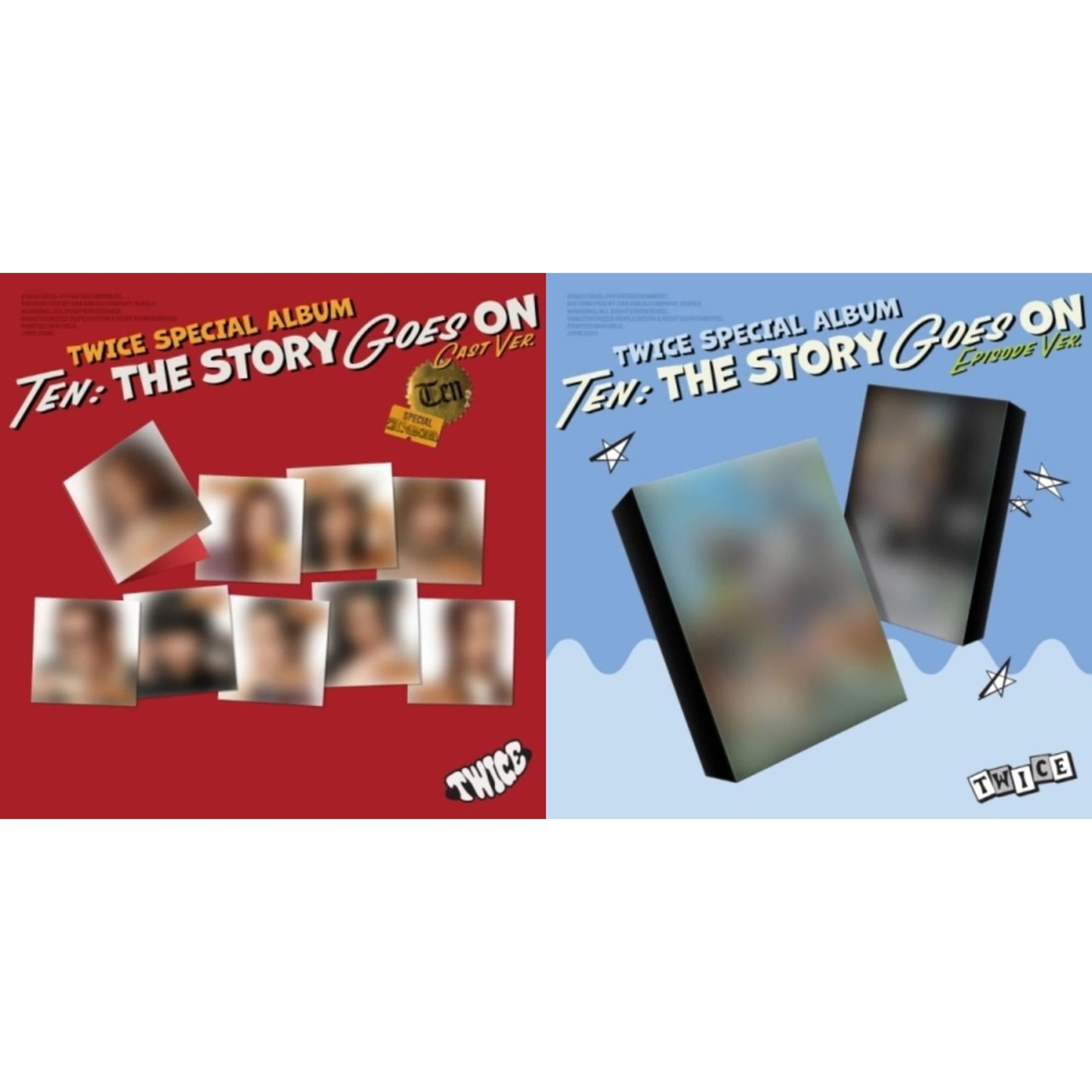 Ten: The Story Goes On (Cast Ver.) & Ten: The Story Goes On (Episode Ver.)