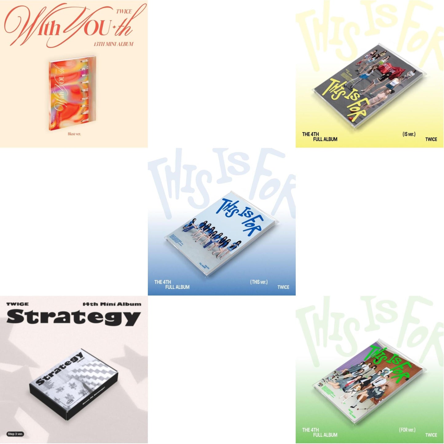 With You-Th (Blast Ver.) & Strategy (Step 3 Ver.) & This Is For (This Ver.) & This Is For (Is Ver.) & This Is For (For Ver.)