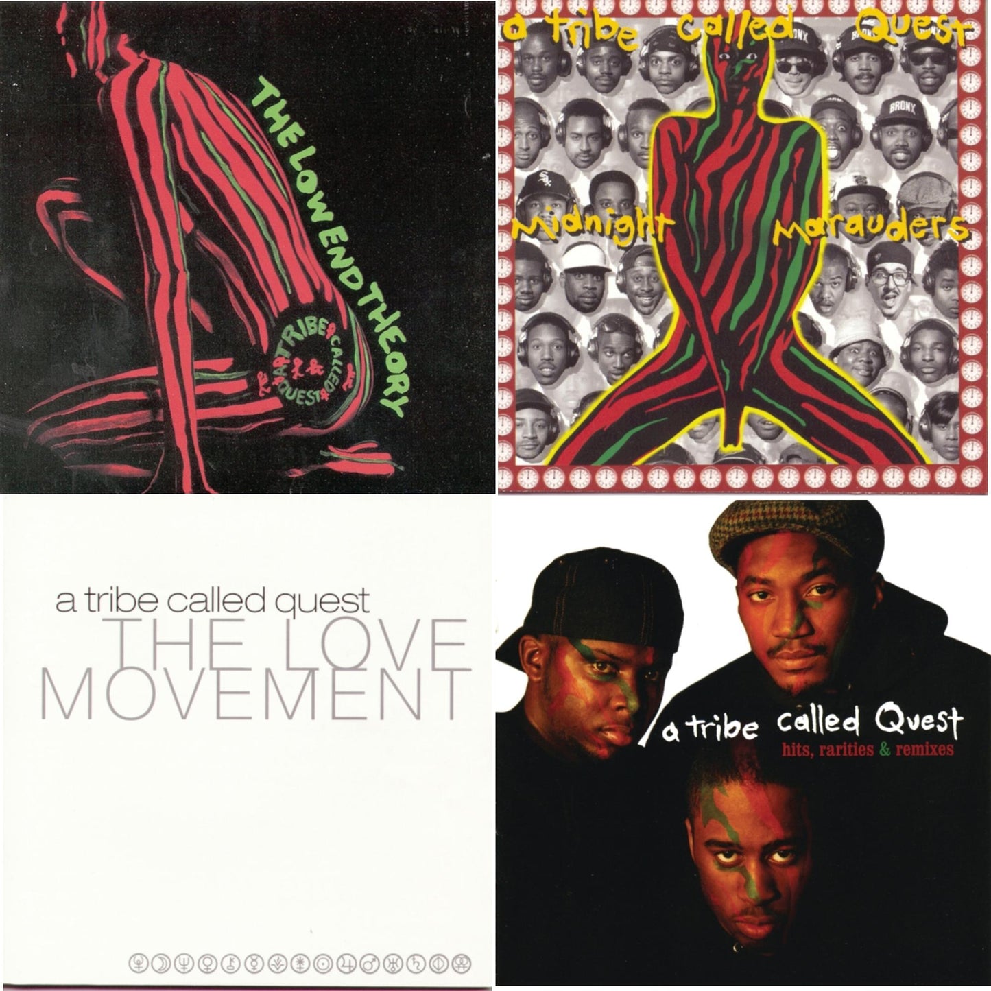 Low End Theory & Midnight Marauders & Love Movement & Hits, Rarities & Remixes
