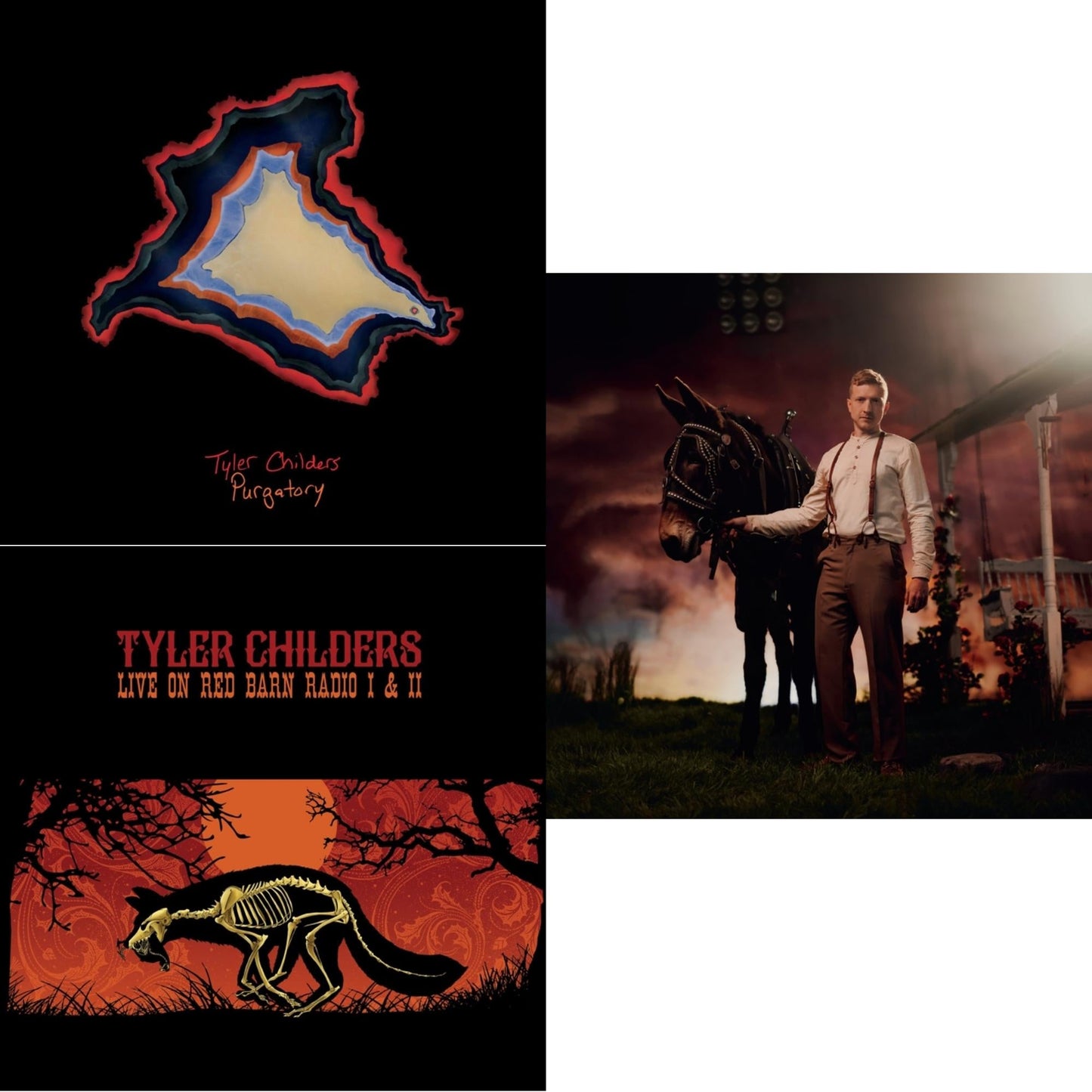 Rustin In The Rain & Live On Red Barn Radio I & Ii & Purgatory