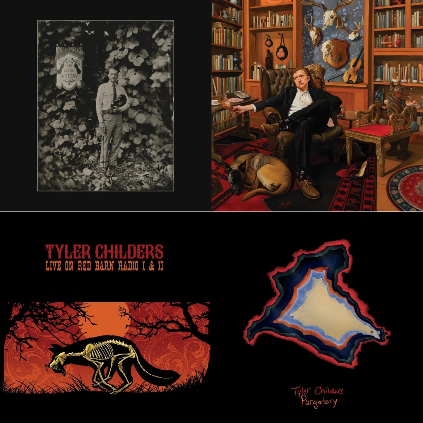 Long Violent History (140G/Insert) & Snipe Hunter (X) & Live On Red Barn Radio I & Ii & Purgatory