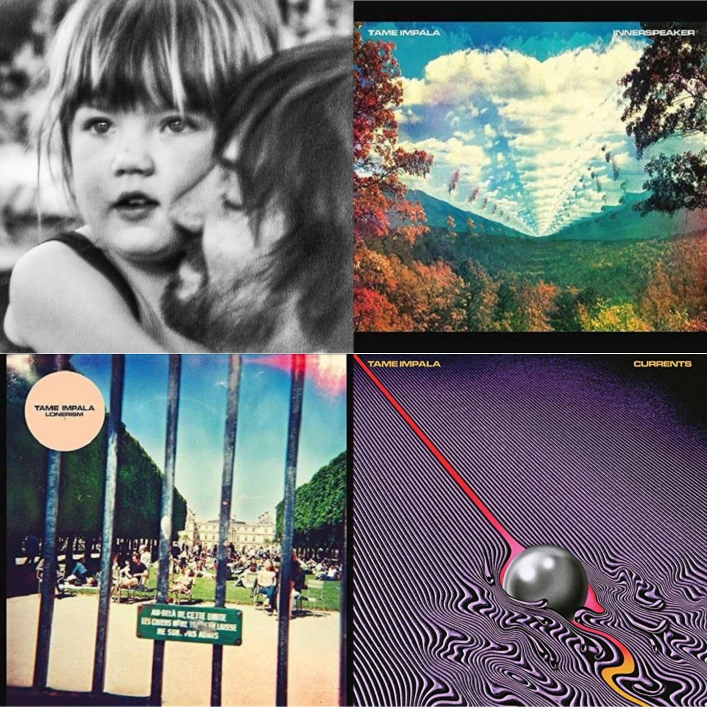 Deadbeat (X) (2LP) & Innerspeaker & Lonerism & Currents
