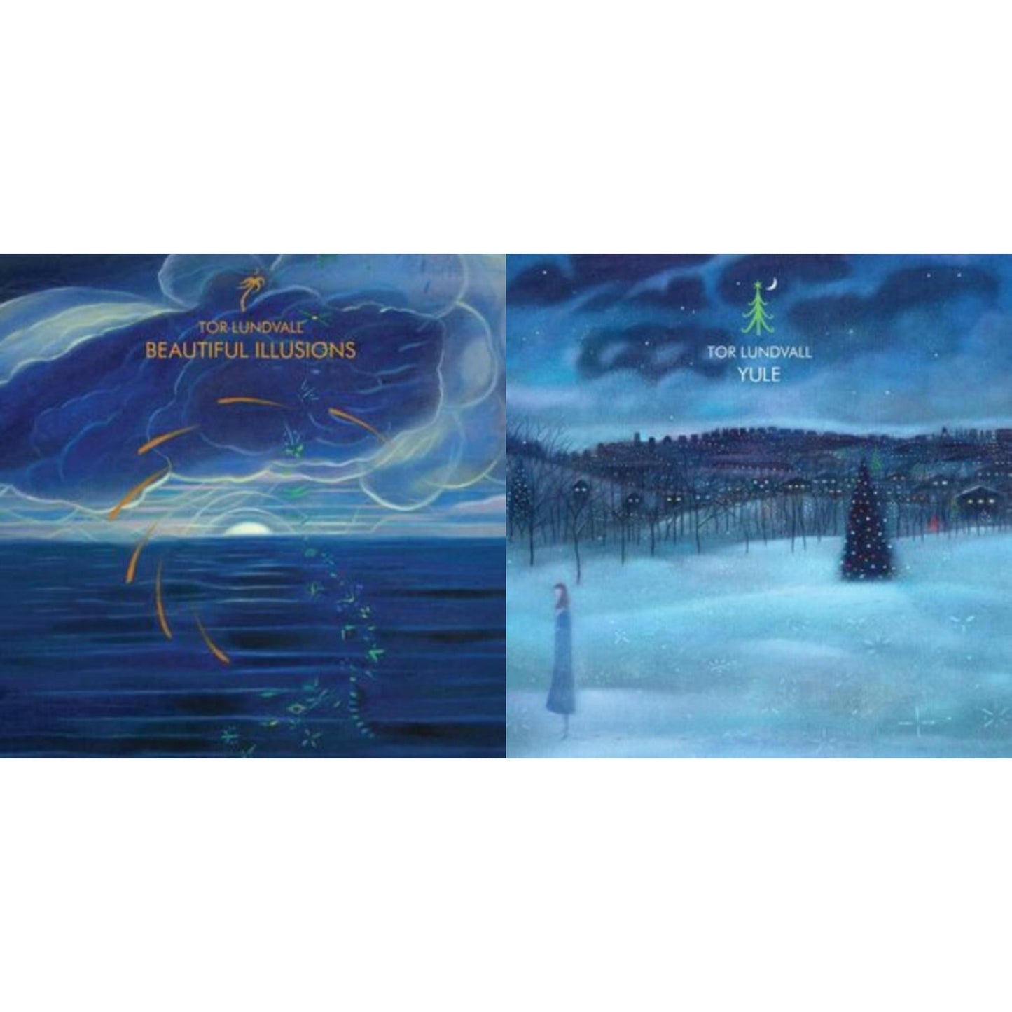 Yule (Clear Green LP Vinyl) & Beautiful Illusions