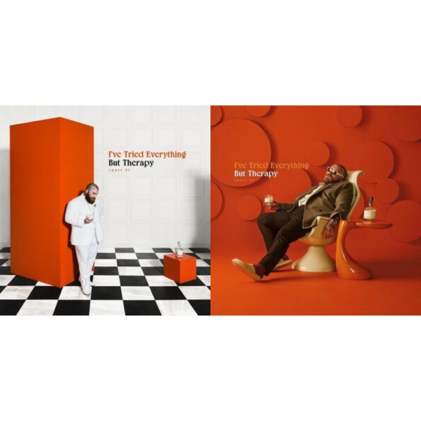 I've Tried Everything But Therapy (Part 2) (Tangerine LP Vinyl) & I've Tried Everything But Therapy (Part 1)