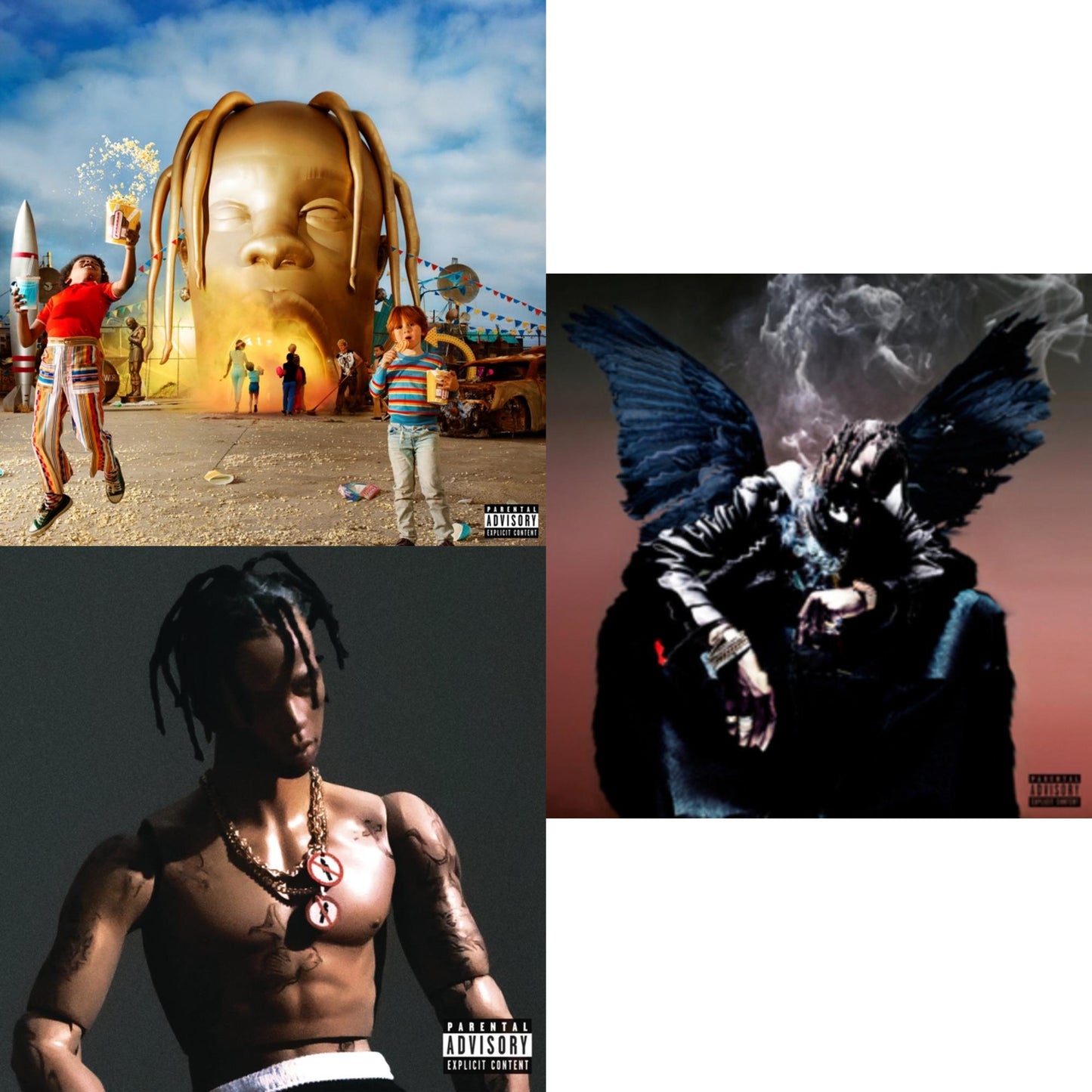 Astroworld & Rodeo (Exp) & Birds In The Trap Sing Mcknight (Pa)