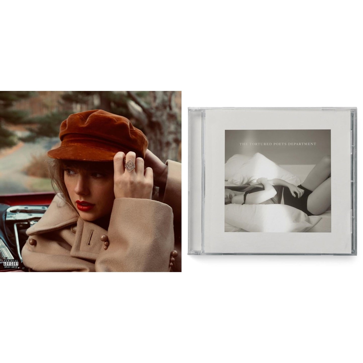 Red (Taylor's Version) (X) (2CD) & Tortured Poets DepartmentĀ (X) (Manuscript- Bonus Track)