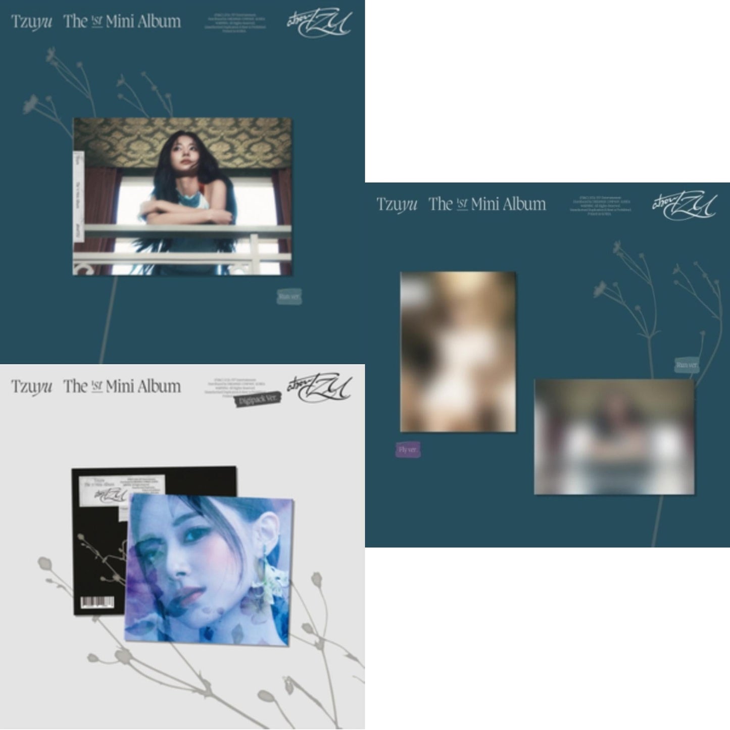 Aboutzu (Run Ver.) & Aboutzu (Digipack Ver.) & Aboutzu: 1St Mini Album