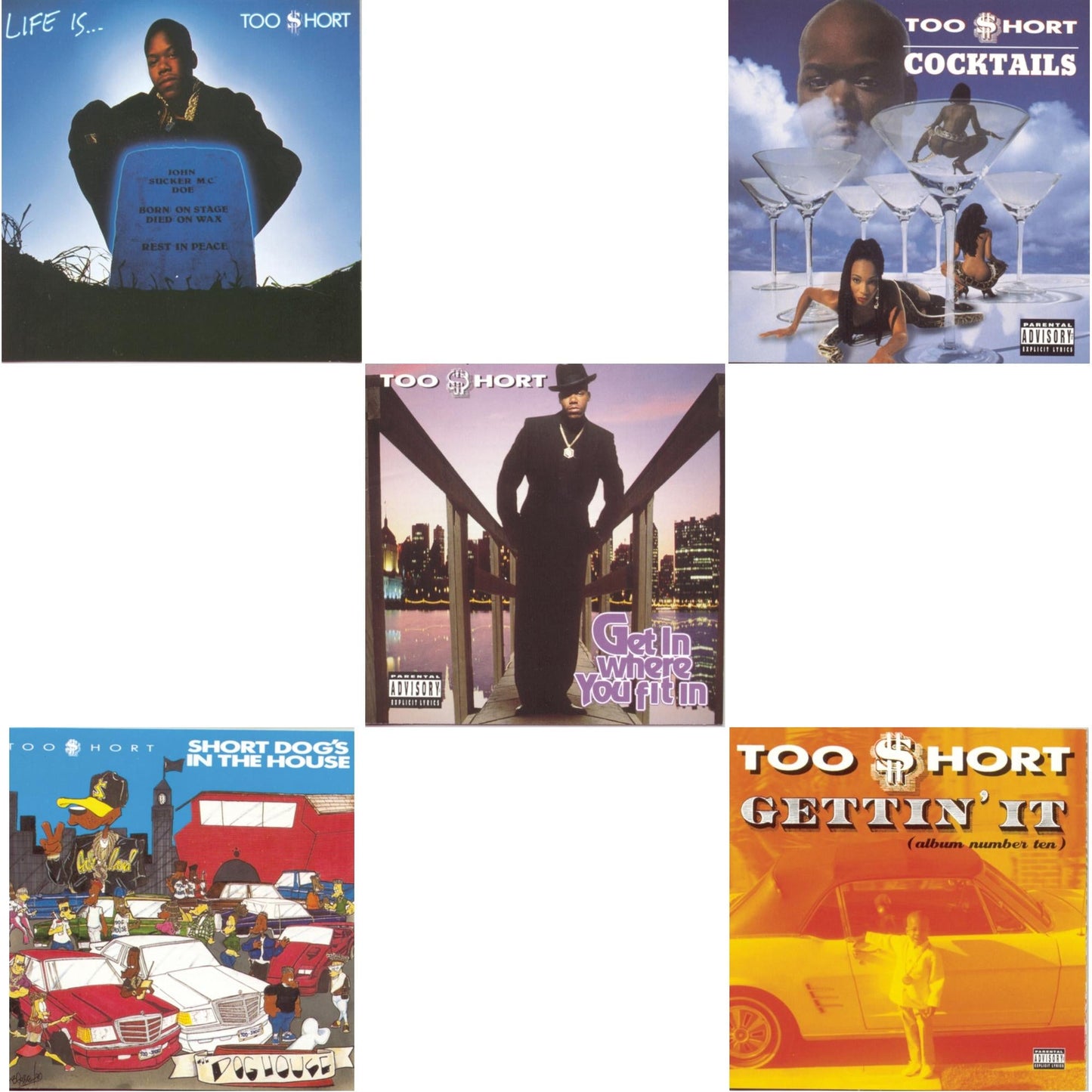 Life Is Too $Hort & Short Dog�S In The House & Get In Where You Fit In & Cocktails & Gettin It