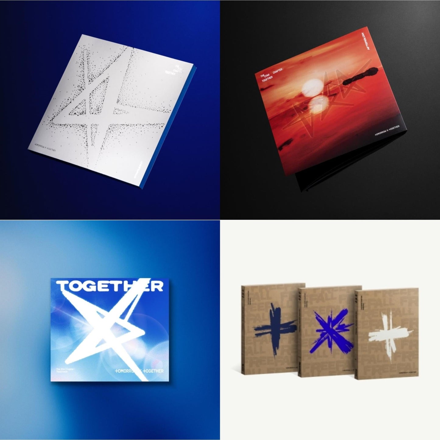 Star Chapter: Together (Awake Ver.) & Star Chapter: Together (Afterglow Ver.) & Star Chapter: Together (Solo Track Ver.) & Freefall (Reality/Melacholy/Clarity Ver.)